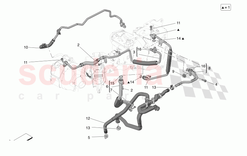 TURBOCHARGING SYSTEM: LUBRICATION AND COOLING of Maserati Maserati Grecale Modena Automatic 2.0 T4 4WD 330HP MHEV