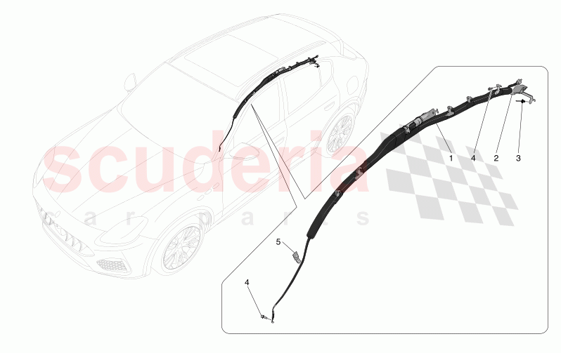 WINDOW BAG SYSTEM of Maserati Maserati Grecale GT  Automatic 2.0 T4 4WD 300HP MHEV