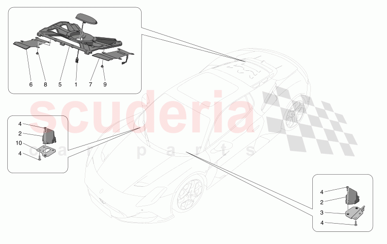RECEPTION AND CONNECTION SYSTEM of Maserati Maserati MC20 GT2 Stradale  Automatic 3.0 BT V6 2WD 630HP - 640HP