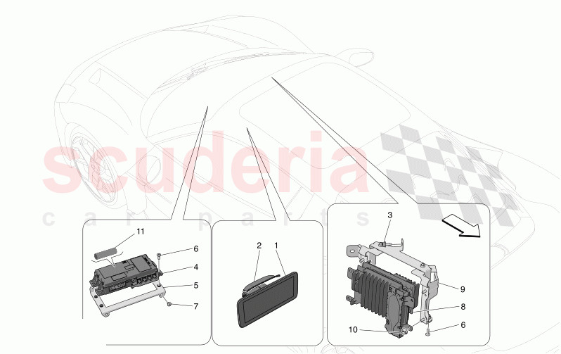 IT SYSTEM of Maserati Maserati MC20 GT2 Stradale  Automatic 3.0 BT V6 2WD 630HP - 640HP