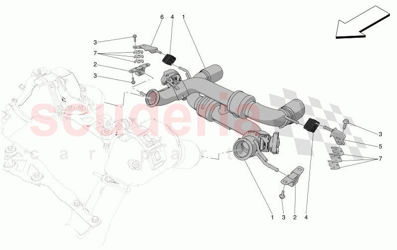 SILENCERS of Maserati Maserati MC20 Automatic 3.0 BT V6 2WD 630HP