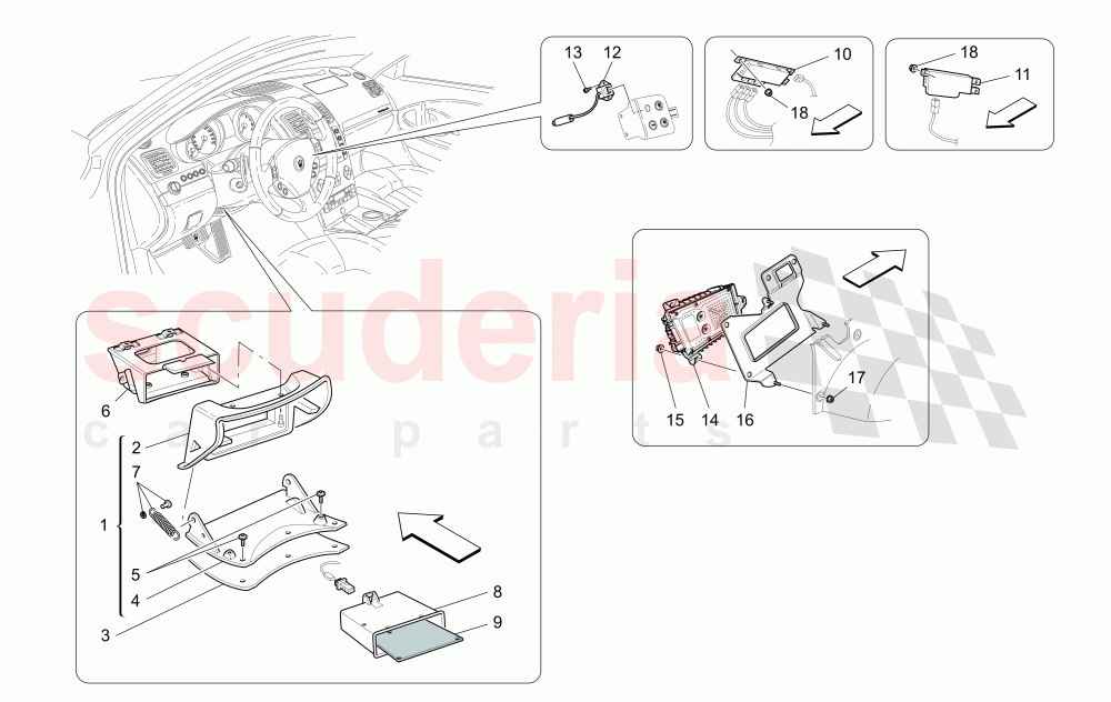 IT SYSTEM of Maserati Maserati Quattroporte (2009-2012) Sport GTS