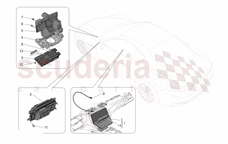 IT SYSTEM of Maserati Maserati GranTurismo M189 FOLGORE  AUTOMATIC 4WD BEV 560 kW