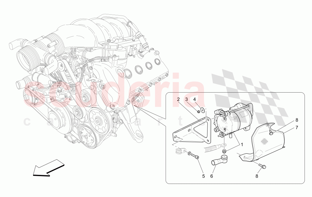ELECTRONIC CONTROL: ENGINE IGNITION of Maserati Maserati GranCabrio (2011-2012) Sport