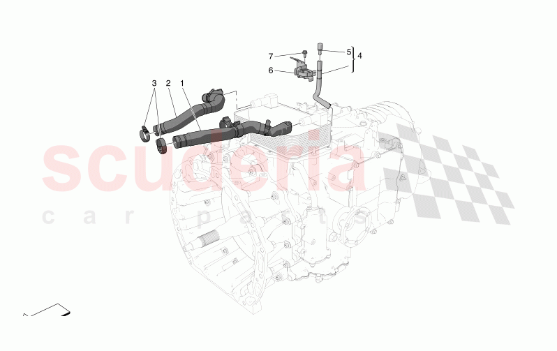 LUBRICATION AND GEARBOX OIL COOLING of Maserati Maserati MC20 Automatic 3.0 BT V6 2WD 630HP