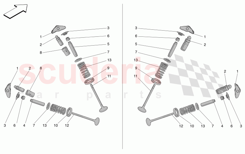 VALVES of Maserati Maserati Grecale Trofeo Automatic 3.0 BT V6 530HP