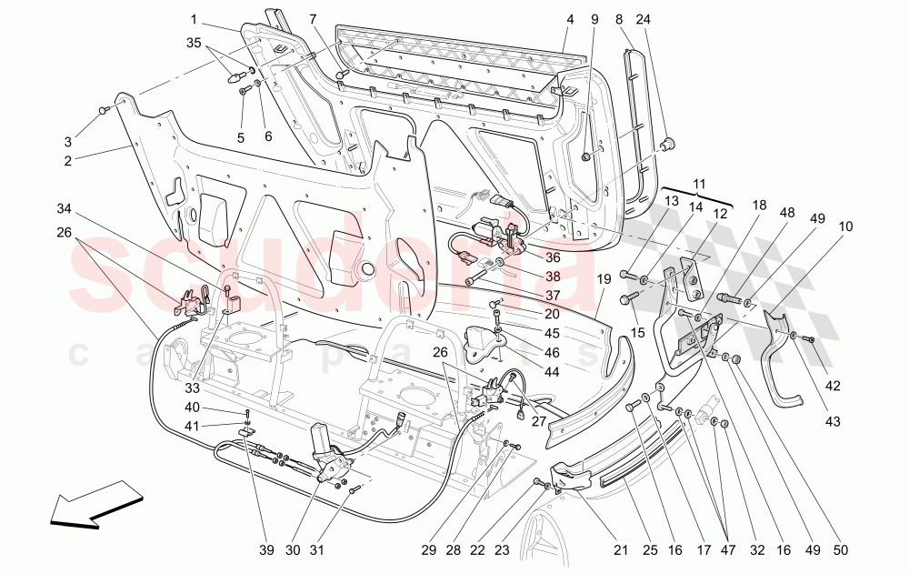 ELECTRICAL CAPOTE: COVERS of Maserati Maserati 4200 Spyder (2005-2007) CC