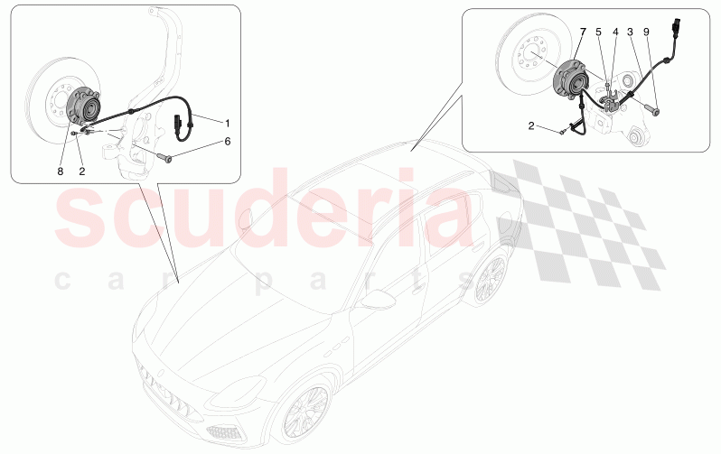 BRAKING CONTROL SYSTEMS of Maserati Maserati Grecale GT  Automatic 2.0 T4 4WD 300HP MHEV