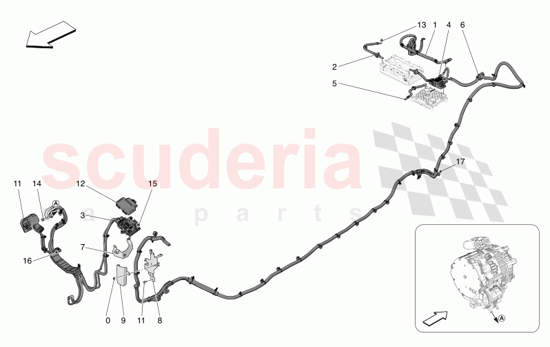 MAIN WIRING of Maserati Maserati Grecale Modena Automatic 2.0 T4 4WD 250HP MHEV