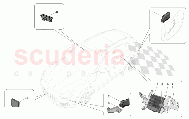 DRIVE ASSISTANCE SYSTEM of Maserati Maserati Grecale Modena Automatic 2.0 T4 4WD 250HP MHEV