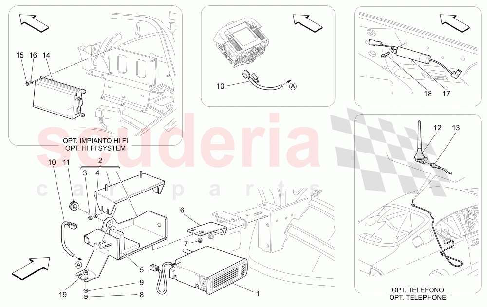 IT SYSTEM of Maserati Maserati 4200 Coupe (2002-2004) CC