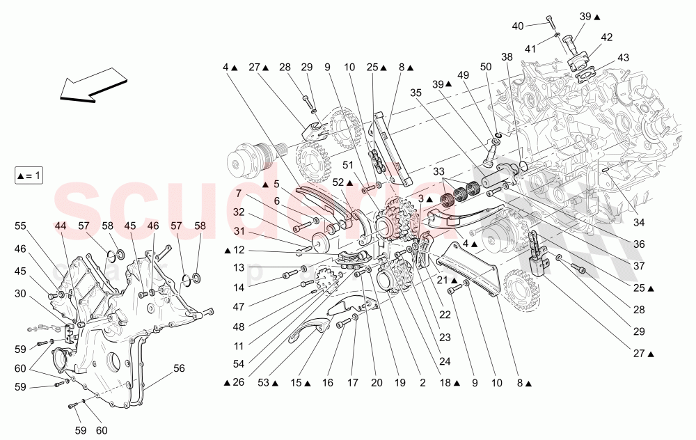 TIMING of Maserati Maserati Quattroporte (2003-2007) DuoSelect