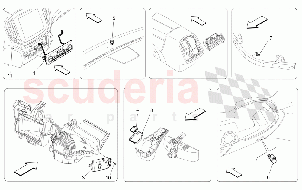 A/C UNIT: ELECTRONIC CONTROL of Maserati Maserati Ghibli (2014-2016) S