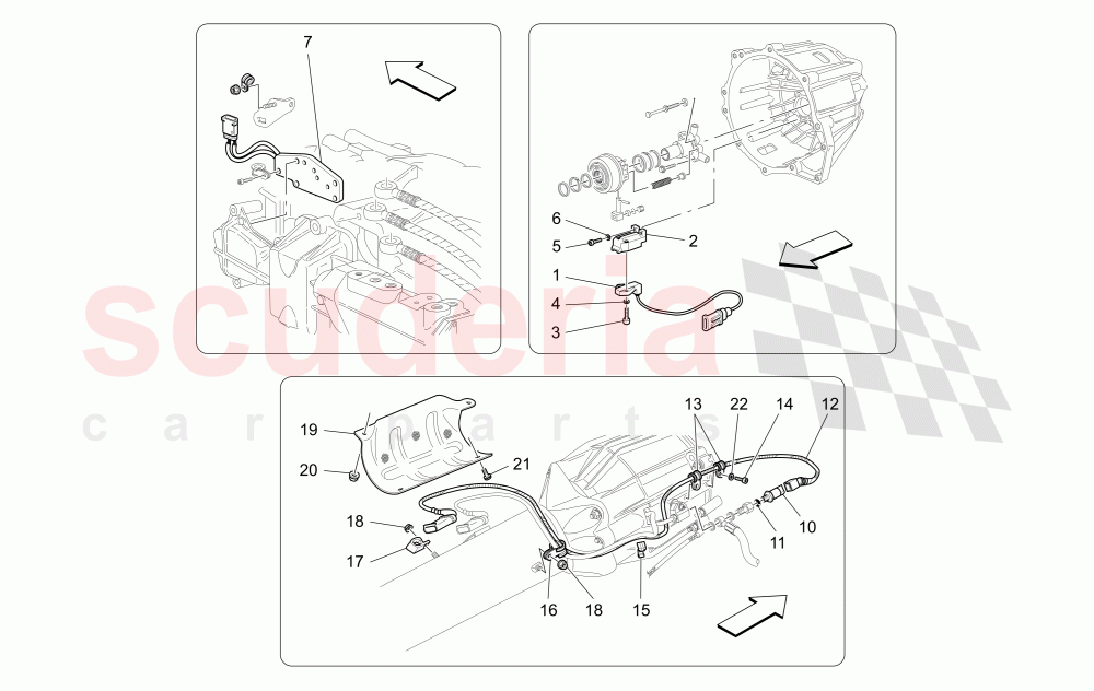 ELECTRONIC CLUTCH CONTROL FOR F1 GEARBOX of Maserati Maserati GranTurismo (2012-2016) Sport CC