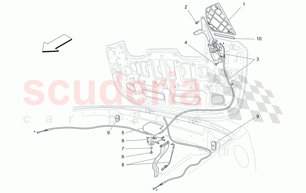 ELECTRICAL CAPOTE: FLAPS (Not available with: CENTENNIAL INTERNALS, Special Edition) of Maserati Maserati GranCabrio (2011-2012) Sport