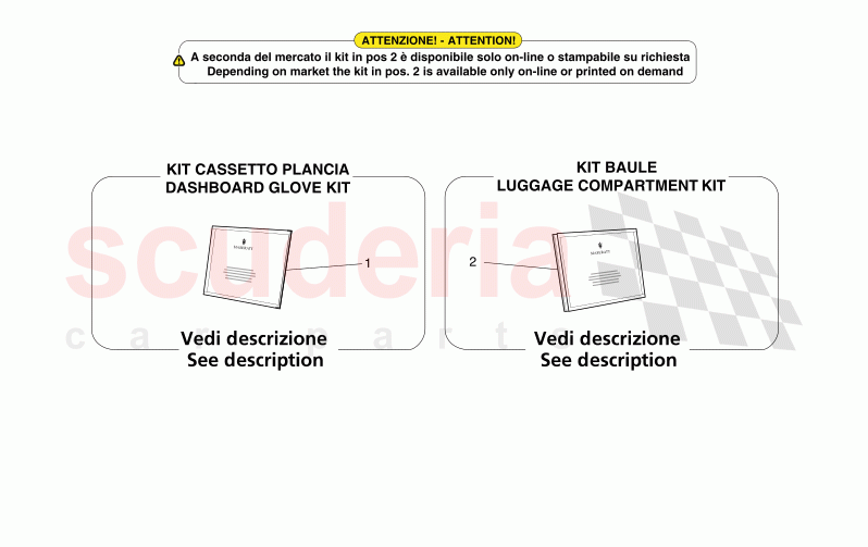 07.32 - 11 ON BOARD DOCUMENTATION of Maserati Maserati Levante Modena Automatic 3.0 BT V6 4WD 430HP