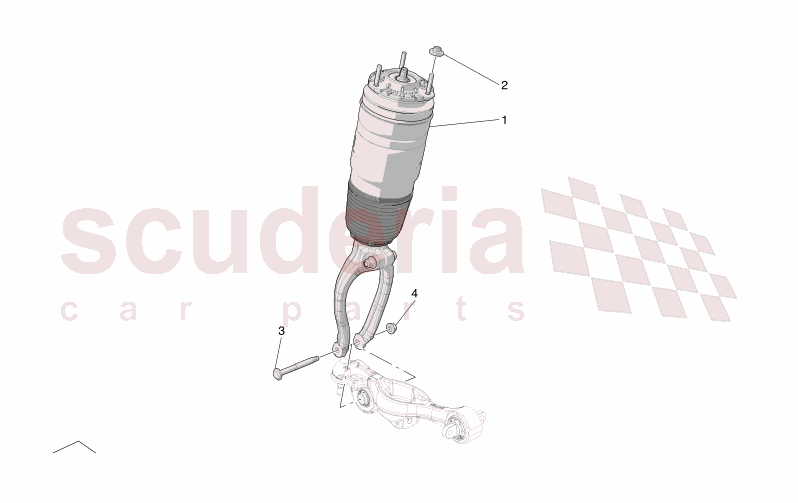 FRONT SHOCK ABSORBER DEVICES of Maserati Maserati GranTurismo M189 MODENA  AUTOMATIC 4WD 3.0 BT V6 490 HP