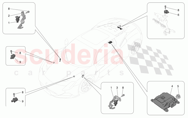 ELECTRONIC CONTROL (SUSPENSION) of Maserati Maserati MC20 Notte Automatic 3.0 BT V6 2WD 630HP