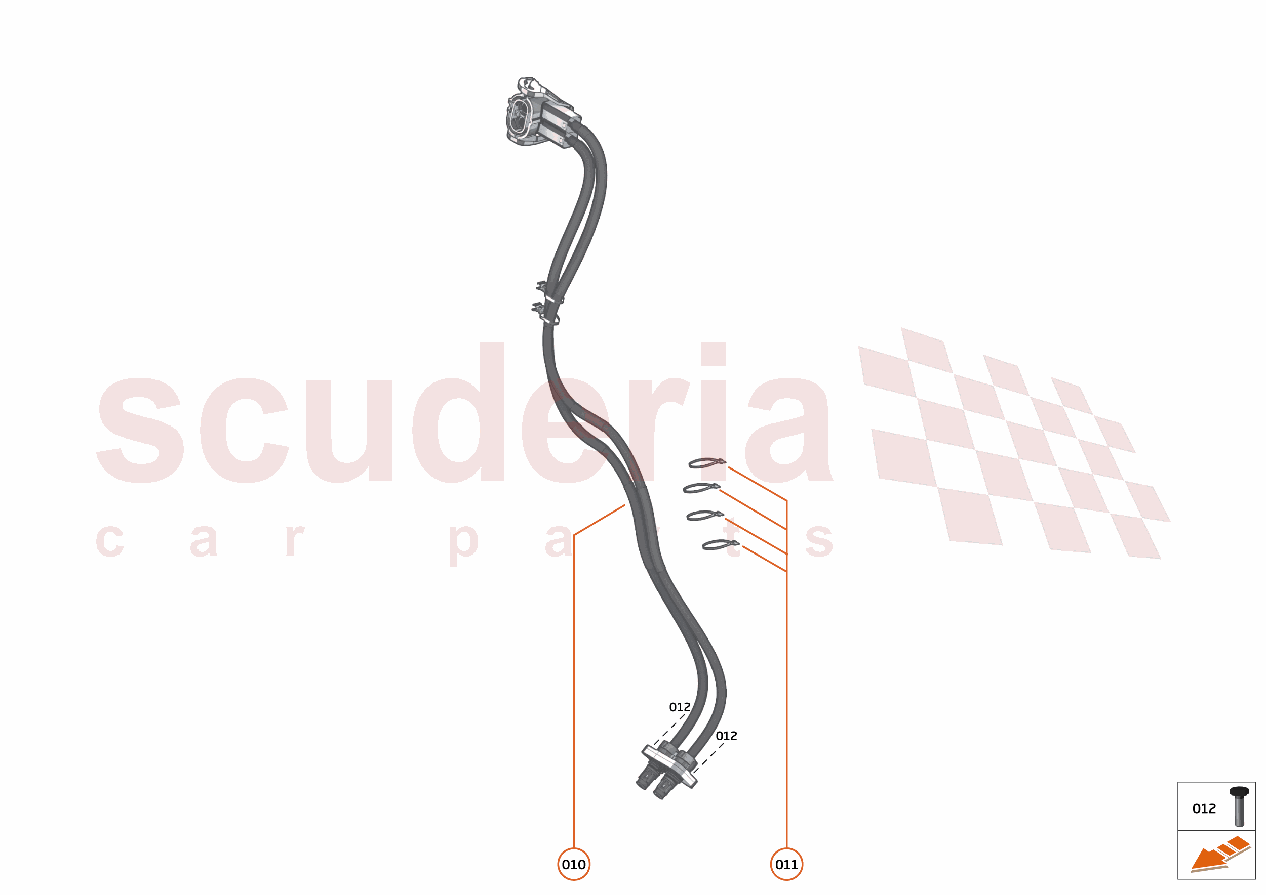 37 - HV CABLES & HARNESSES - 37.1 - HV DC BUS CABLES of McLaren McLaren Ultimate Series McLaren Speedtail