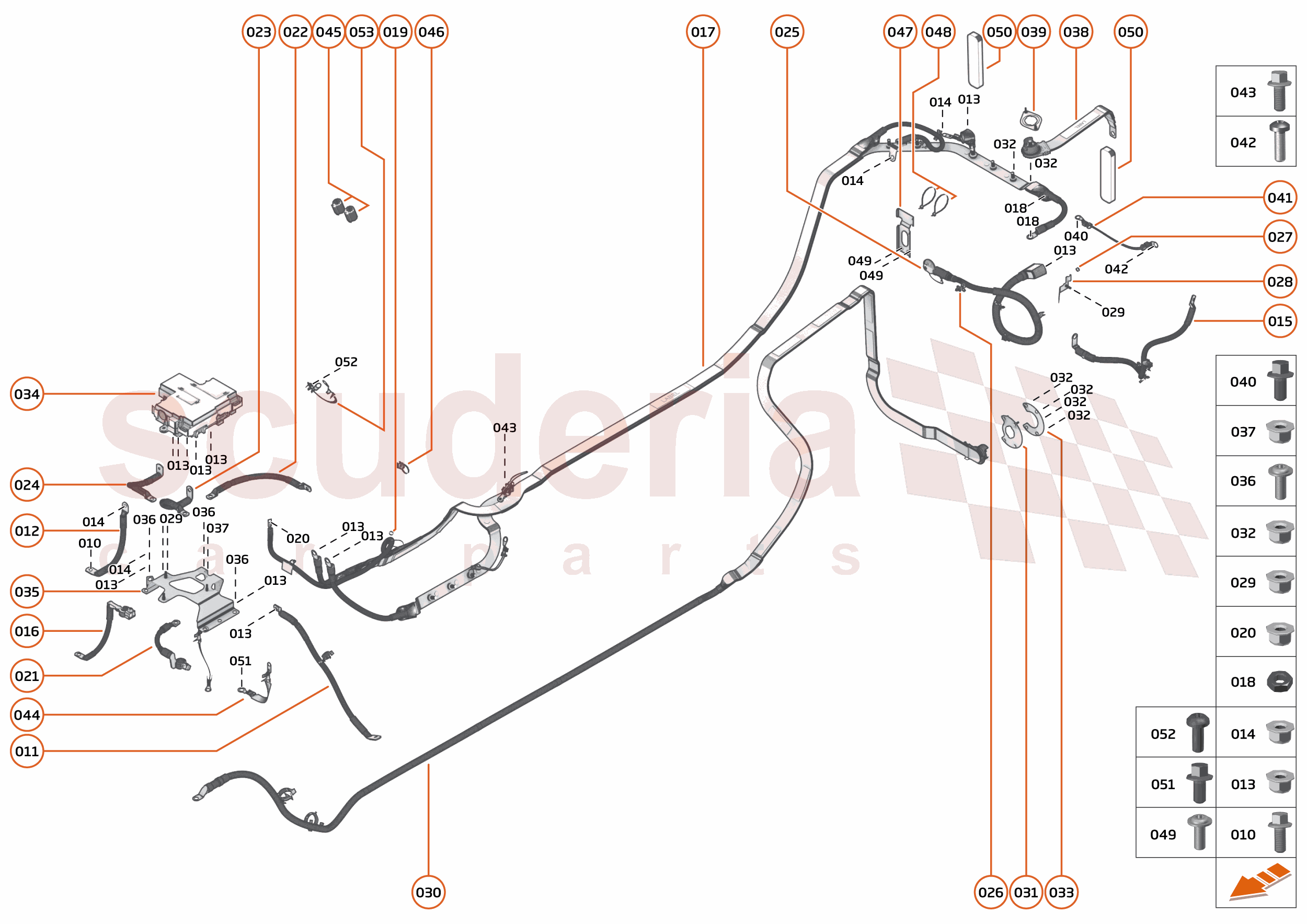 38 - WIRING HARNESS - 38.1 - POWER AND GROUND DISTRIBUTION of McLaren McLaren McLaren Artura