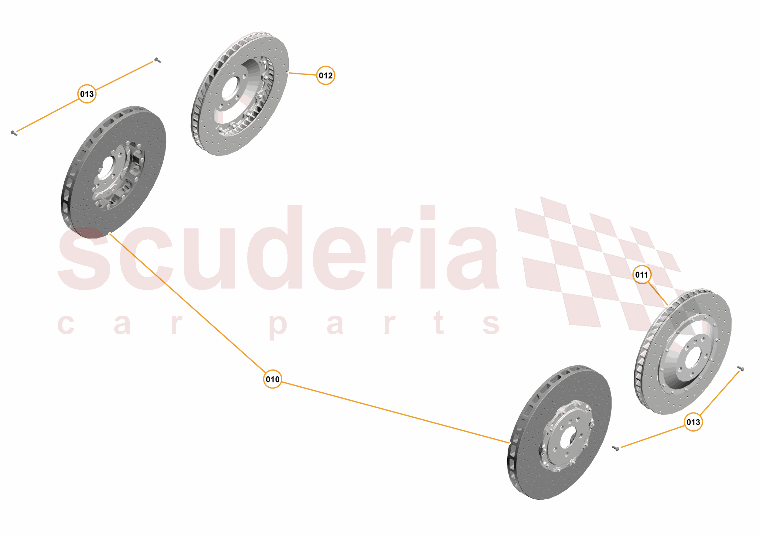22 - BRAKES - FRONT - 22.1 - BRAKE DISCS FRONT of McLaren McLaren McLaren 570S Spider