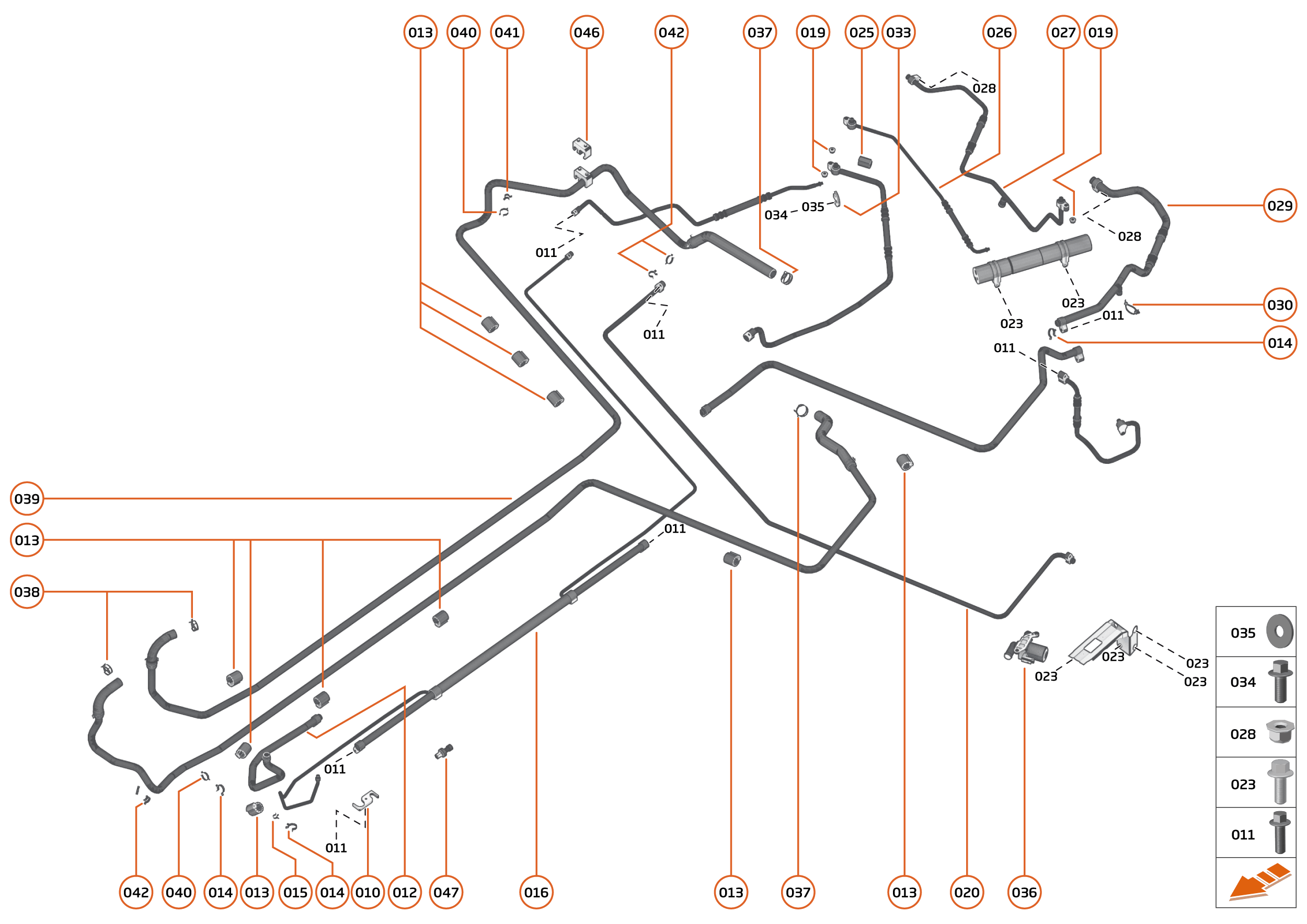 32 - HVAC - 32.2 - HVAC FLUIDS CIRCUIT of McLaren McLaren Ultimate Series McLaren Elva