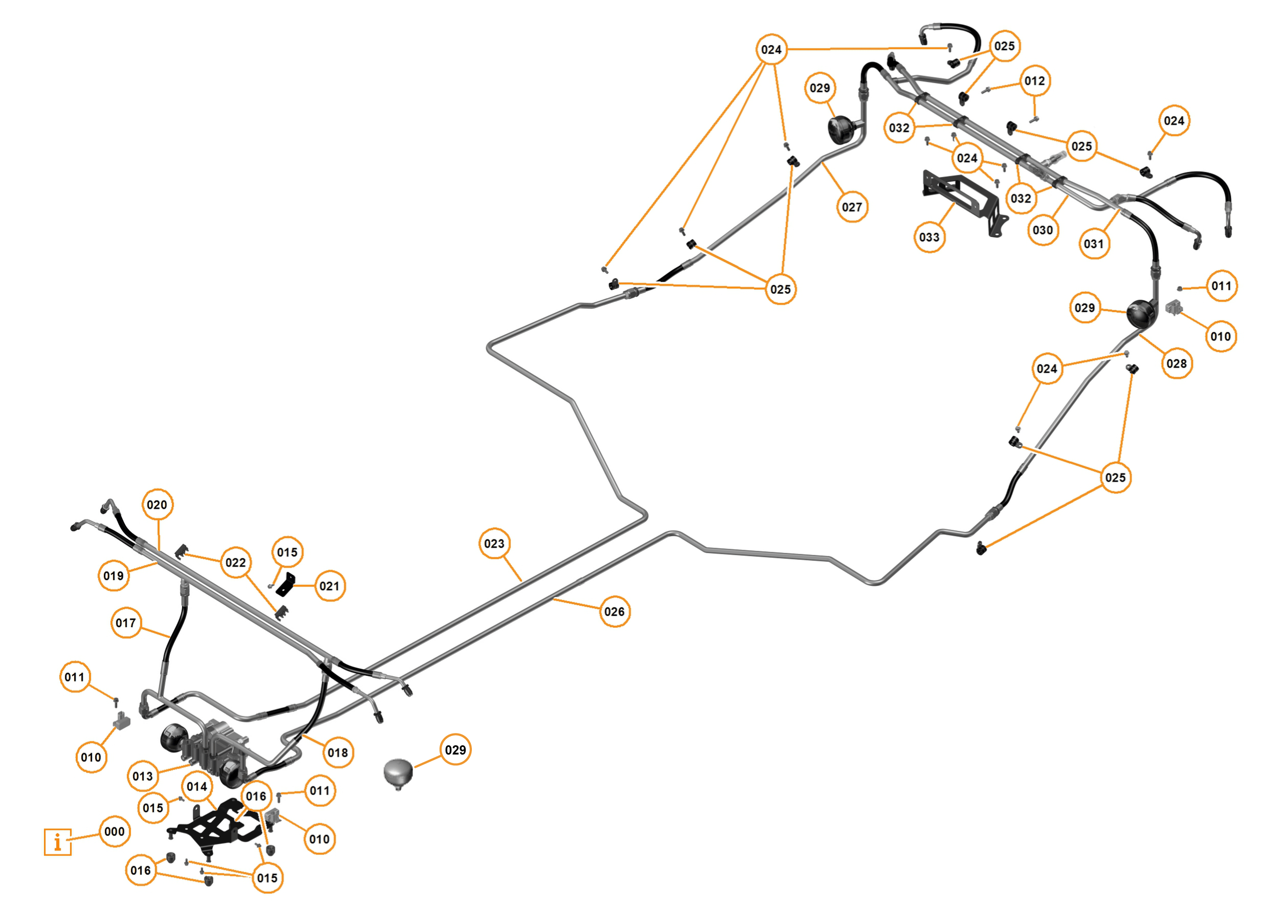 18 - SUSPENSION - SYSTEMS - 18.1 - SUSPENSION FLUID SYSTEMS of McLaren McLaren Ultimate Series McLaren P1 Coupe