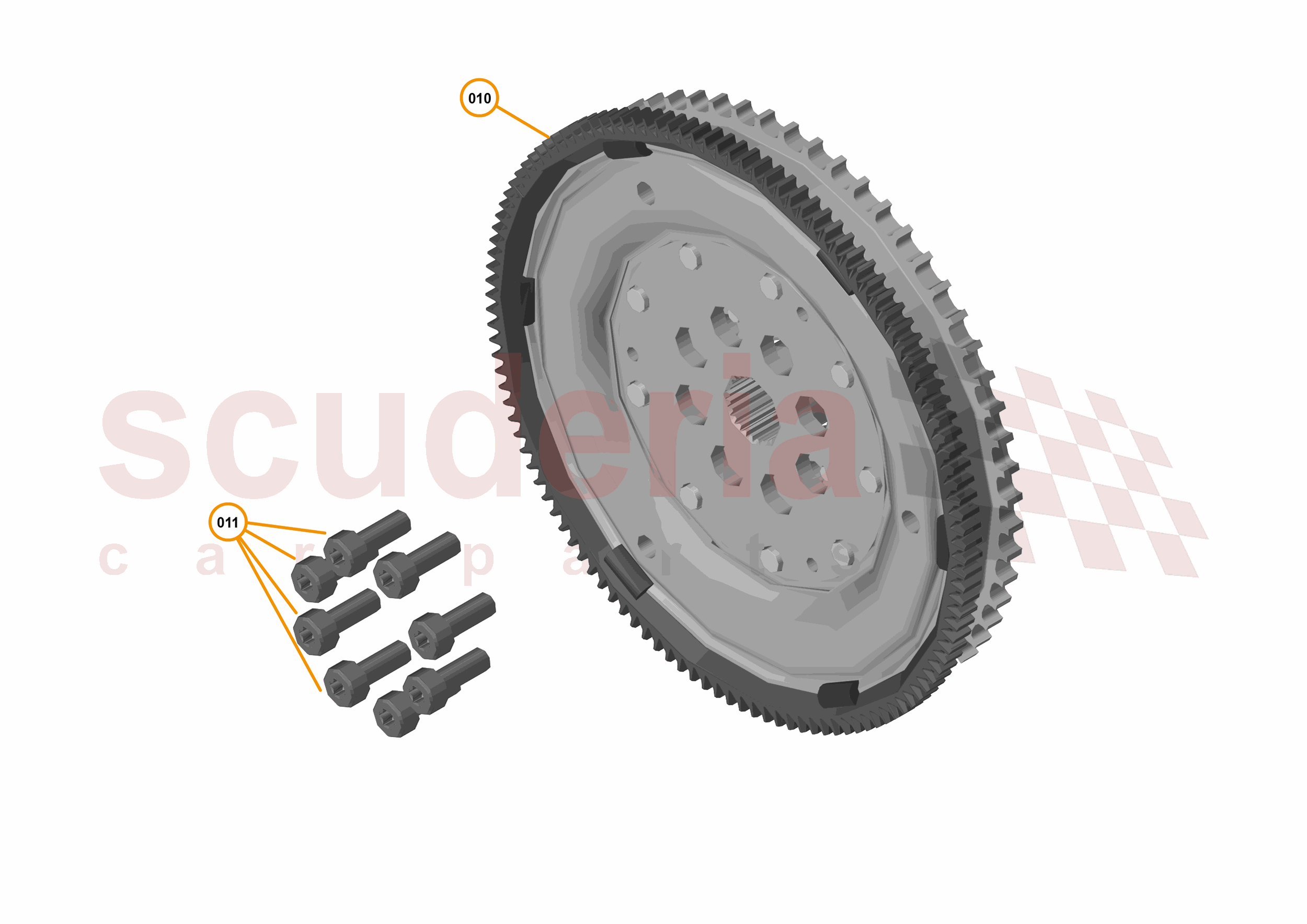 38 - ENGINE ANCILLIARIES - 38.4 - DRIVELINE DAMPER ASSEMBLY of McLaren McLaren McLaren 720S Coupe