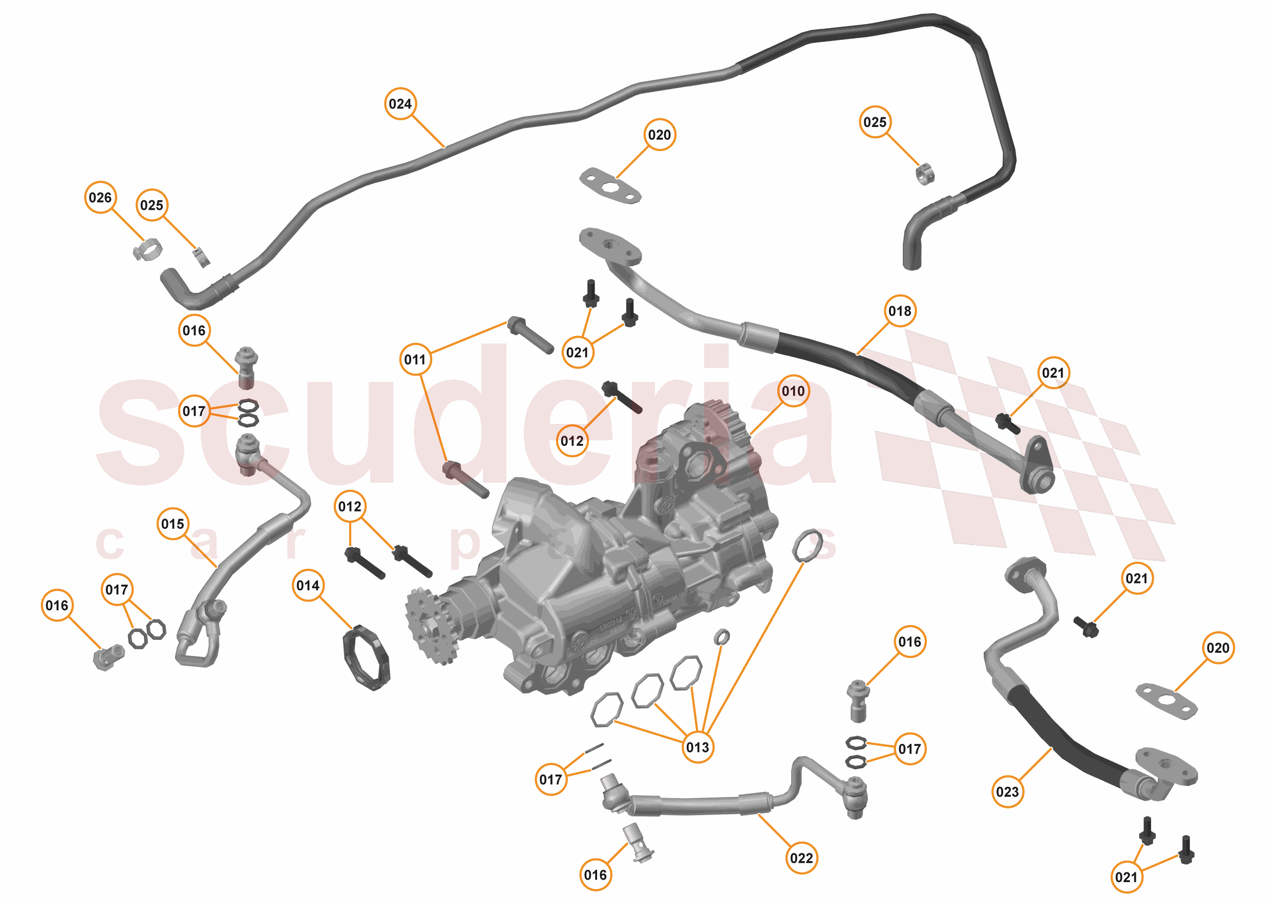 36 - ENGINE OIL SYSTEM - 36.4 - ENGINE OIL PUMP & CIRCUIT of McLaren McLaren McLaren 720S Coupe