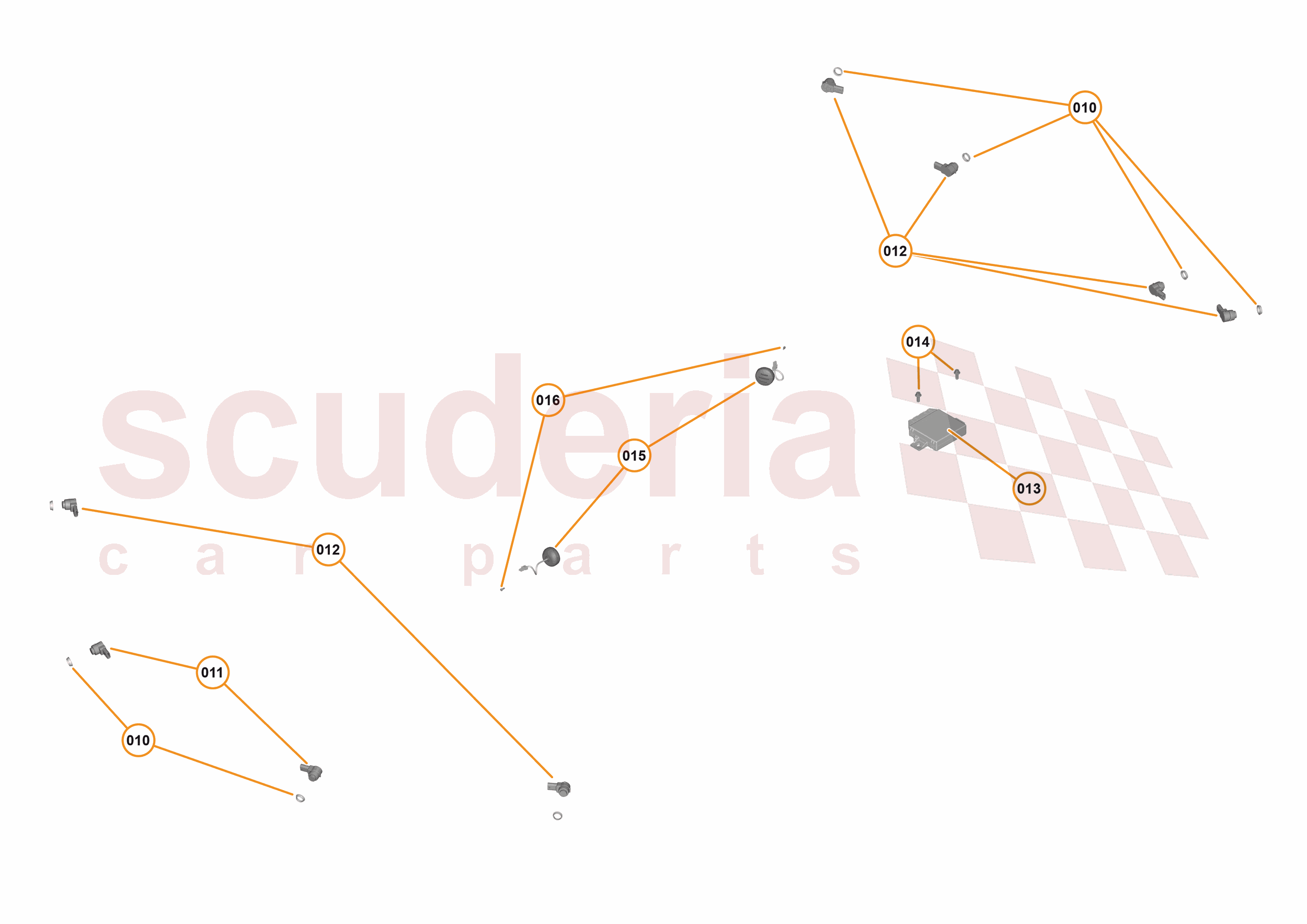 44 - ELECTRICAL SYSTEMS - 44.10 - PARKING ASSISTANCE SYSTEM of McLaren McLaren McLaren 570GT