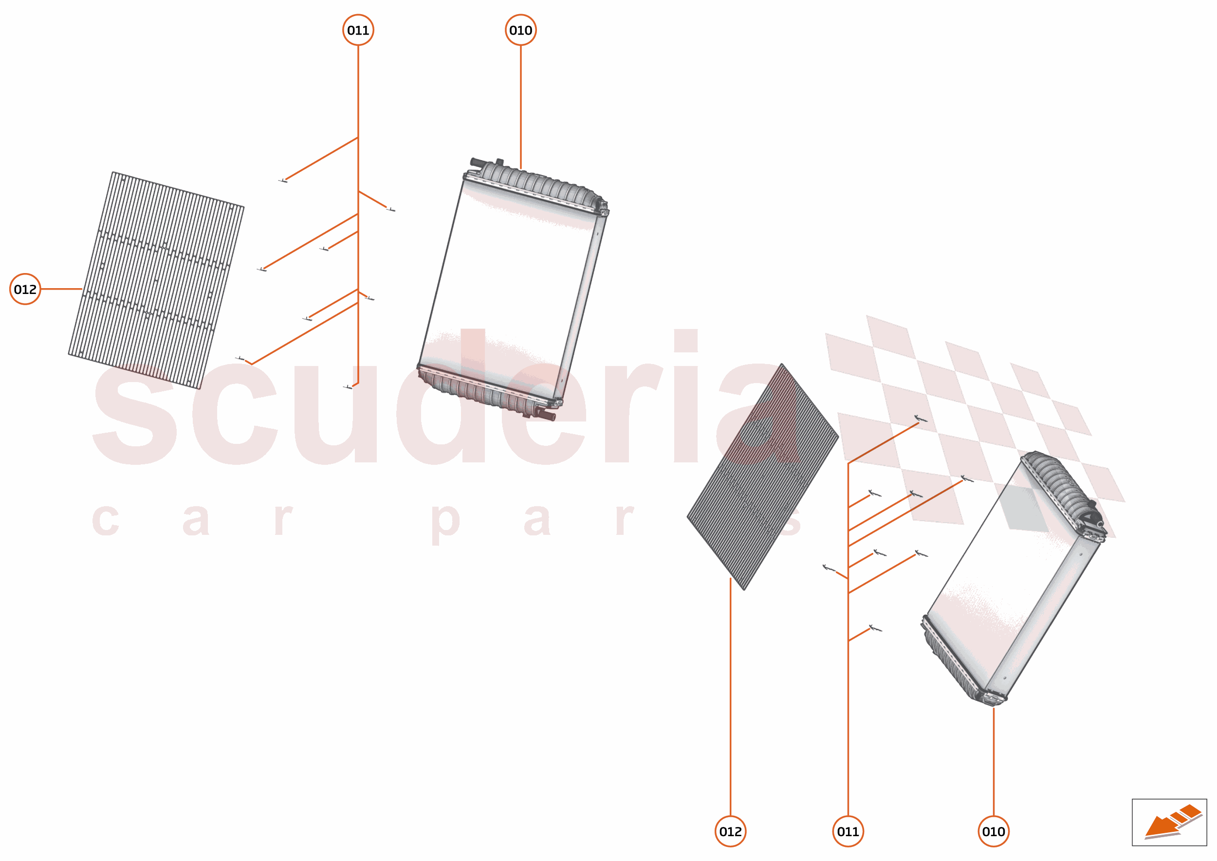 31 - COOLING - LOW TEMP - 31.2 - LOW TEMPERATURE RADIATORS AND FANS of McLaren McLaren McLaren 600LT Spider