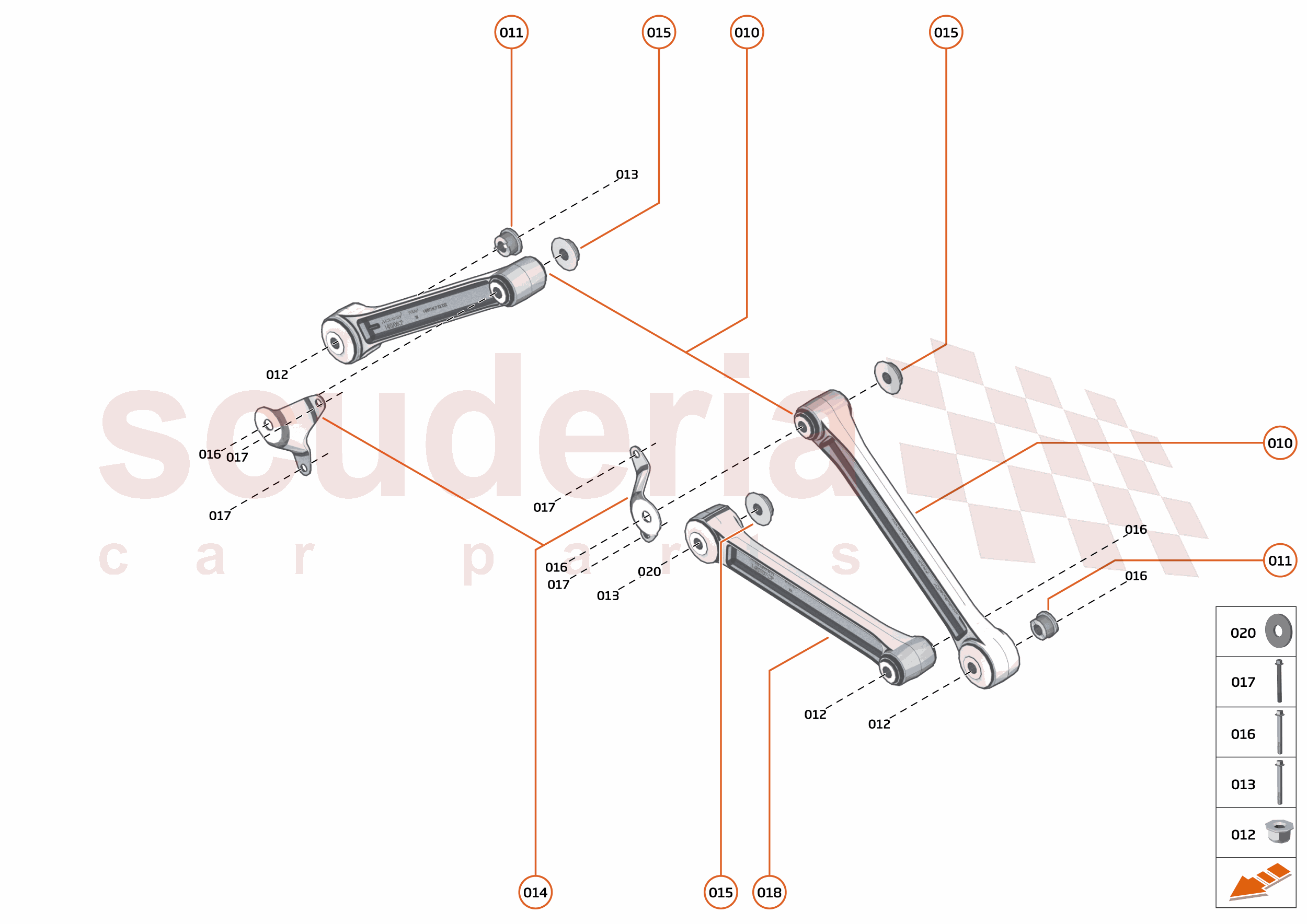 39 - ENGINE MOUNTING - 39.1 - ENGINE MOUNTING SYSTEM of McLaren McLaren McLaren 765LT Spider