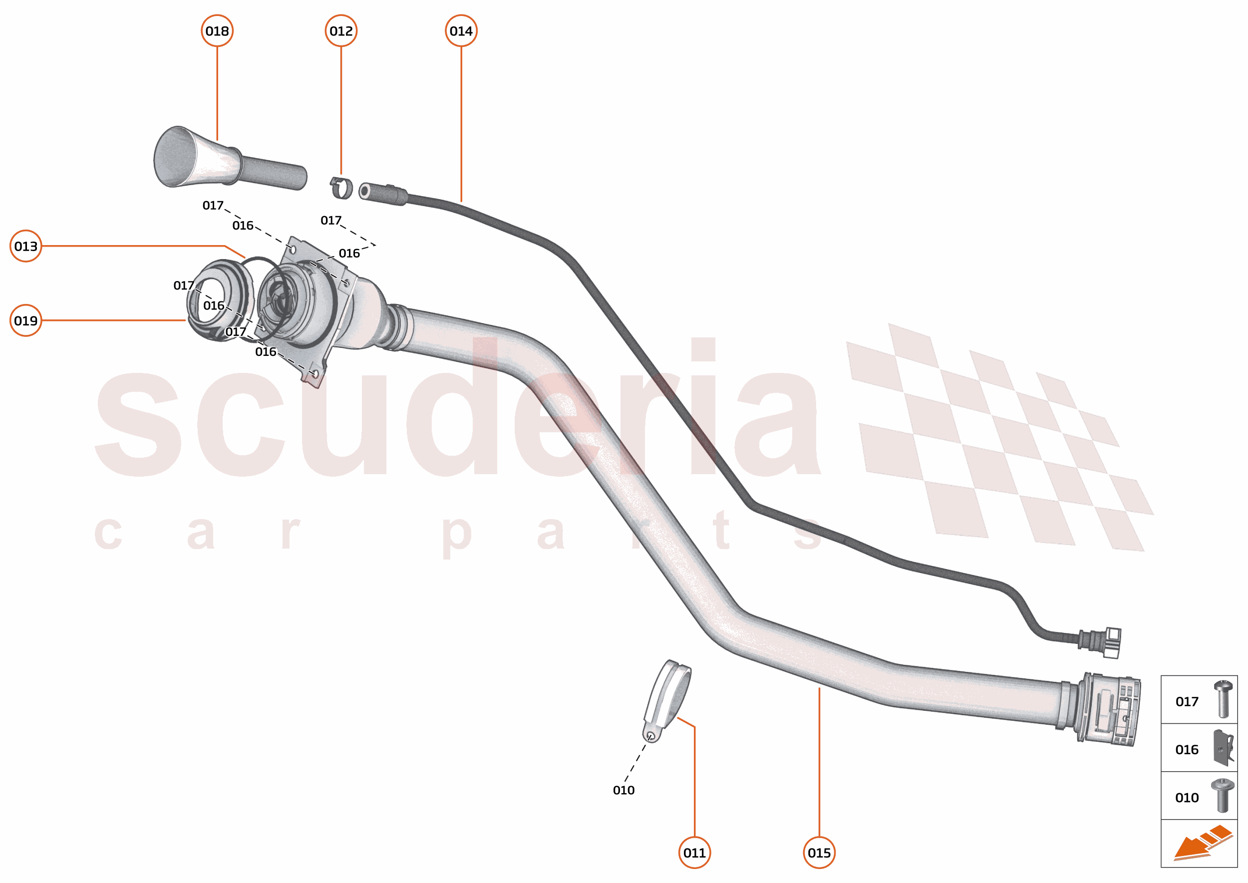 29 - FUEL SYSTEM - 29.3 - FUEL FILLER NECK of McLaren McLaren McLaren Artura