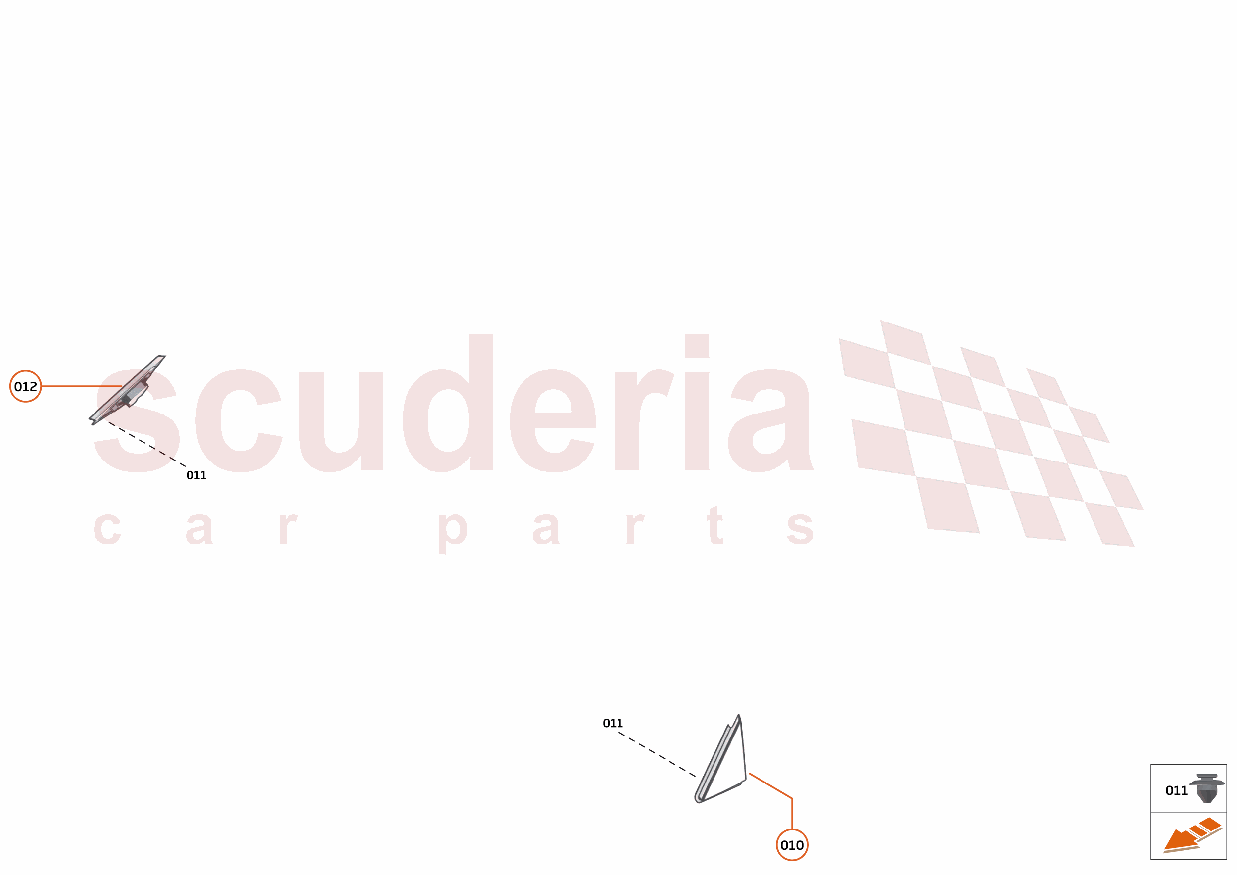 10 - GLAZING - 10.1 - DOOR GLAZING - FIXED of McLaren McLaren McLaren 765LT Spider