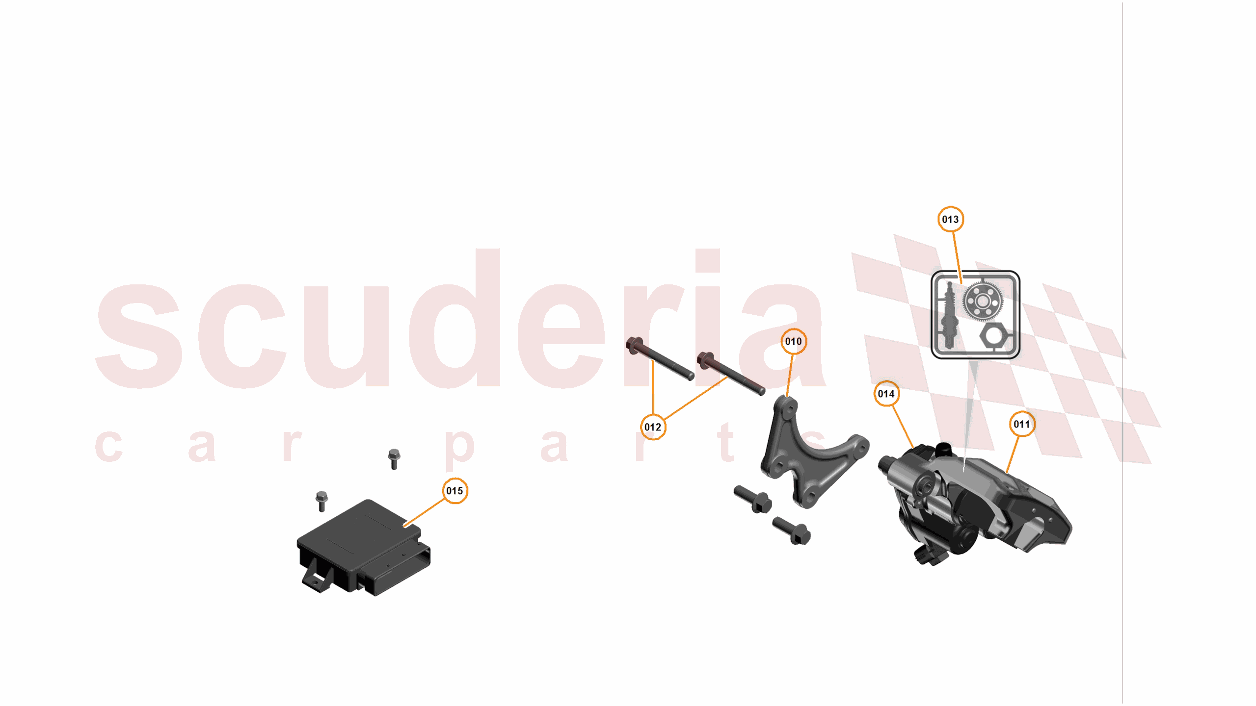 10 - C2 - PARKING BRAKE SYSTEM - 10.1 - 01 - PARKING BRAKE SYSTEM of McLaren McLaren McLaren 12C Spider