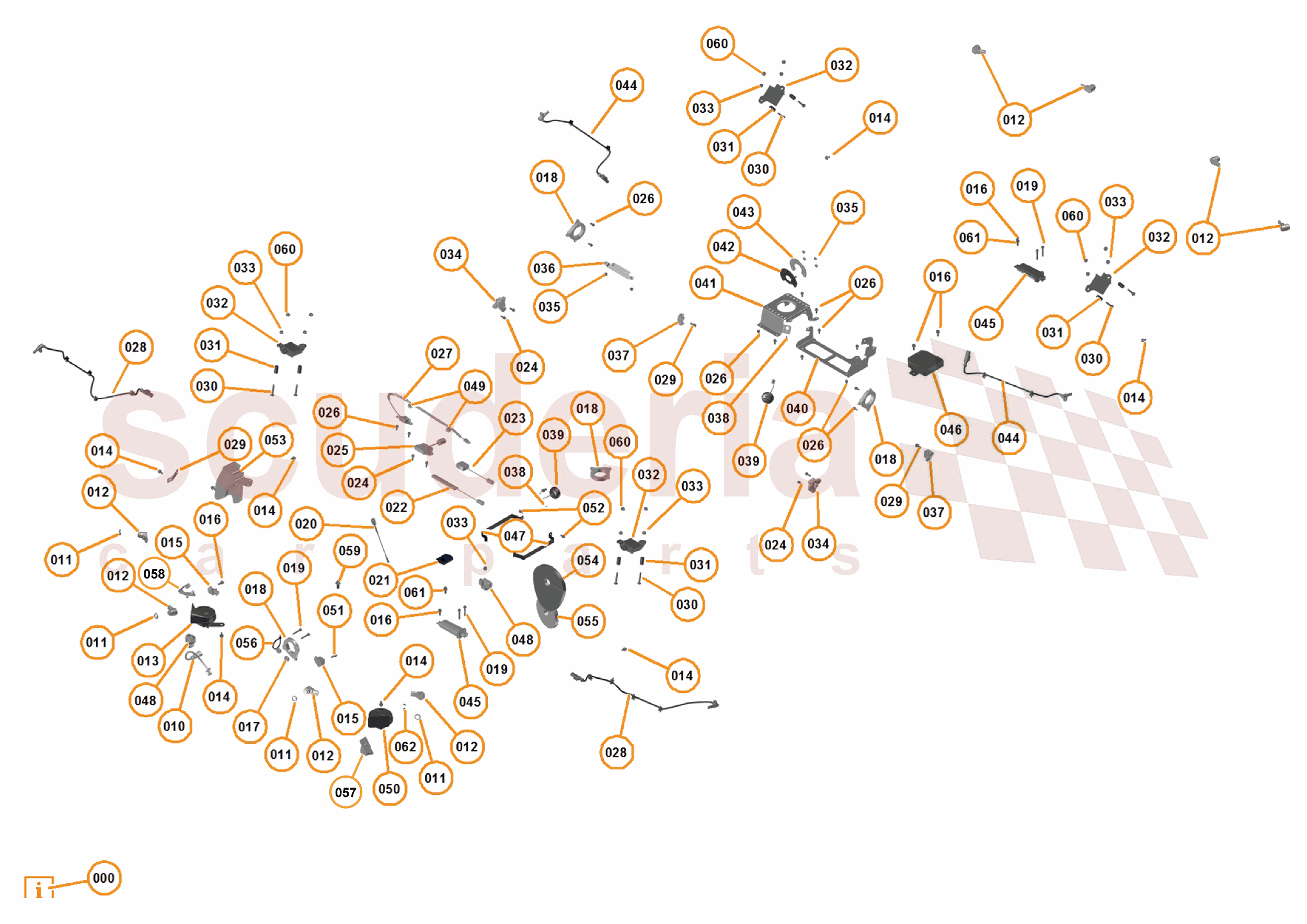 24 - M2 - ELECTRICAL HARDWARE - 24.1 - 01 - ELECTRICAL HARDWARE of McLaren McLaren McLaren 625C Spider