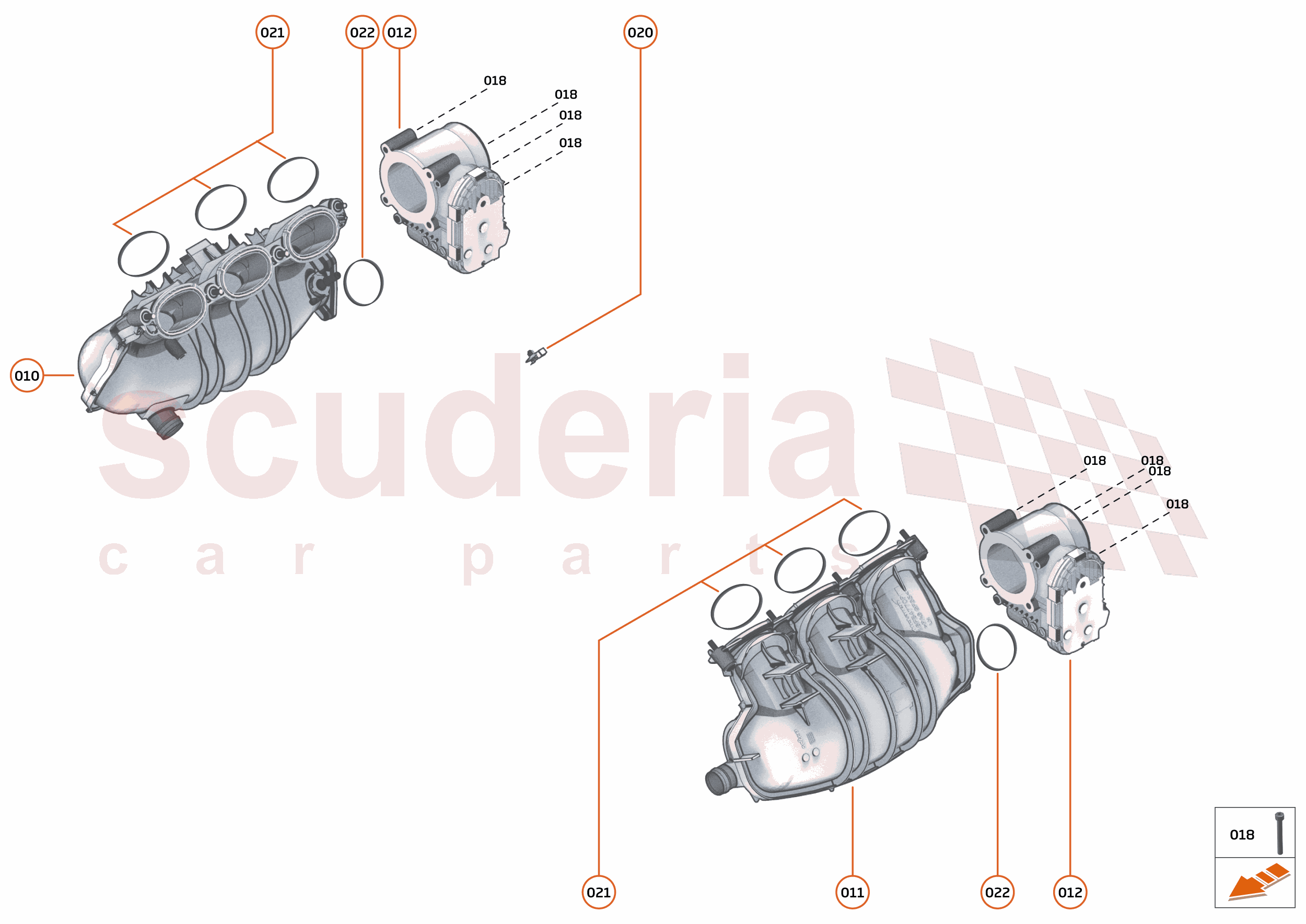 22 - ENGINE - 22.2 - IC ENGINE - INTAKE of McLaren McLaren McLaren Artura