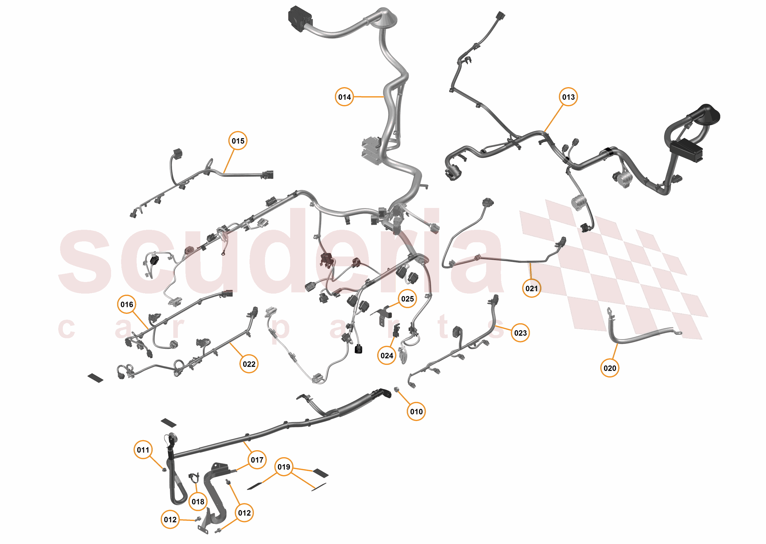 23 - M1 - ELECTRICAL DISTRIBUTION - 23.5 - 01 - ELECTRICAL DISTRIBUTION - POWERTRAIN of McLaren McLaren McLaren 675LT Spider