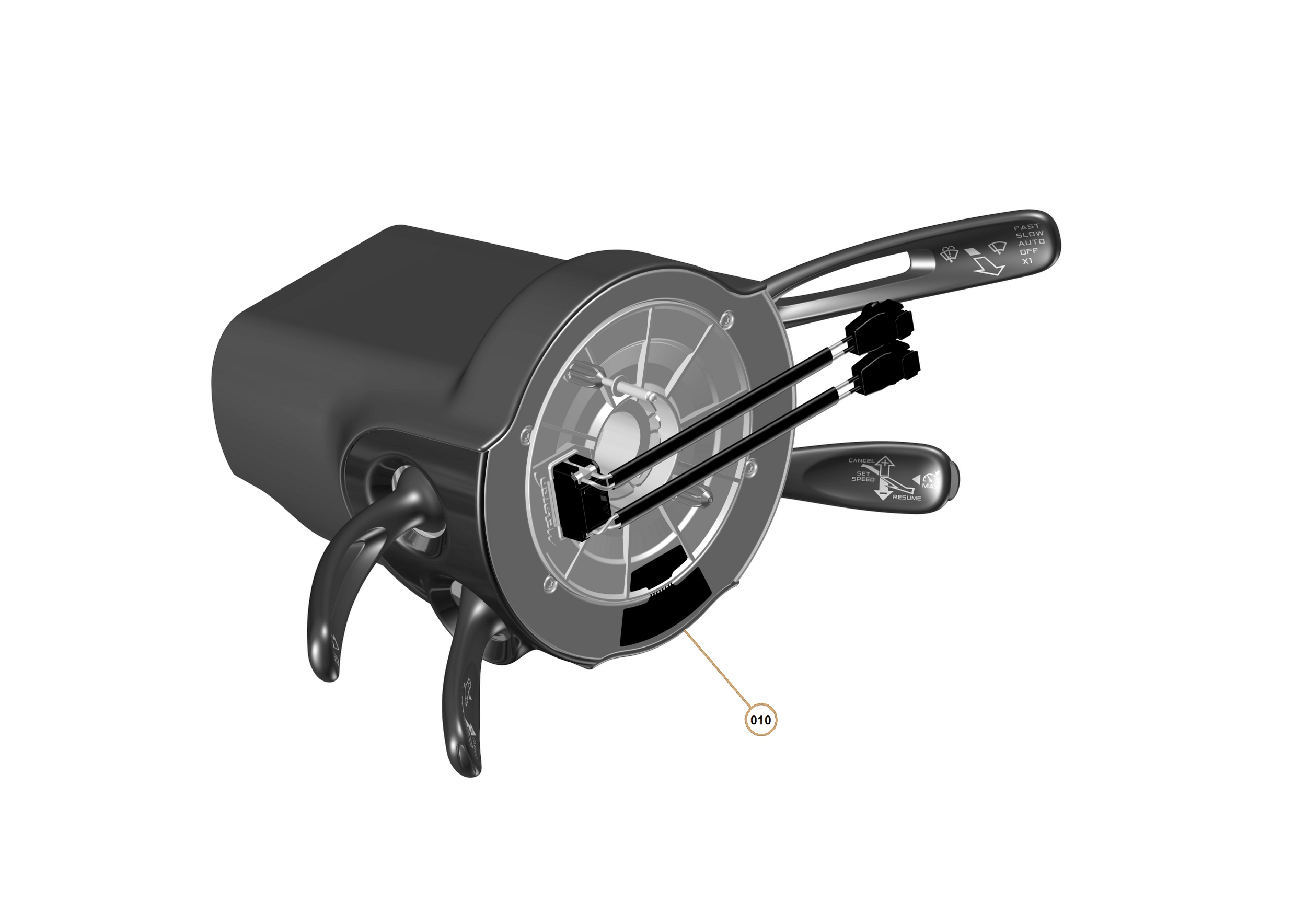 46 - ELECTRICAL SYSTEMS - 46.8 - STEERING COLUMN MODULE of McLaren McLaren Ultimate Series McLaren P1 Coupe