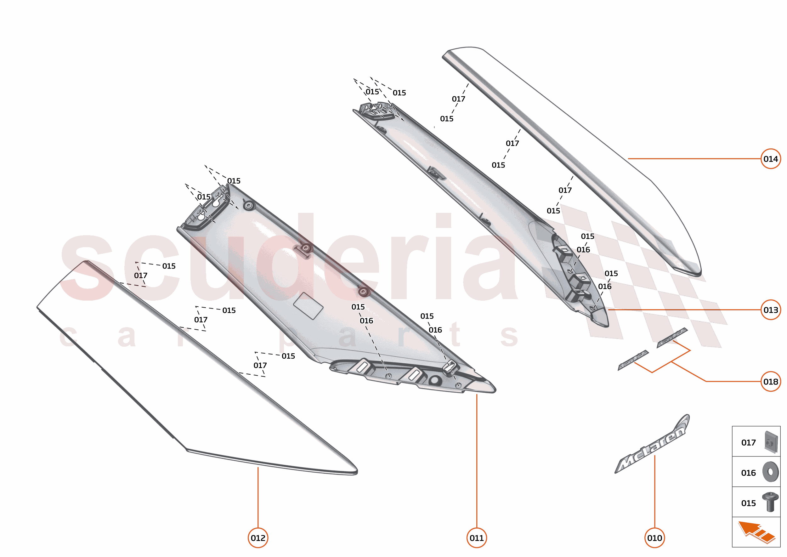 11 - EXTERIOR ORNAMENTATION - 11.6 - REAR TRIM of McLaren McLaren McLaren Artura