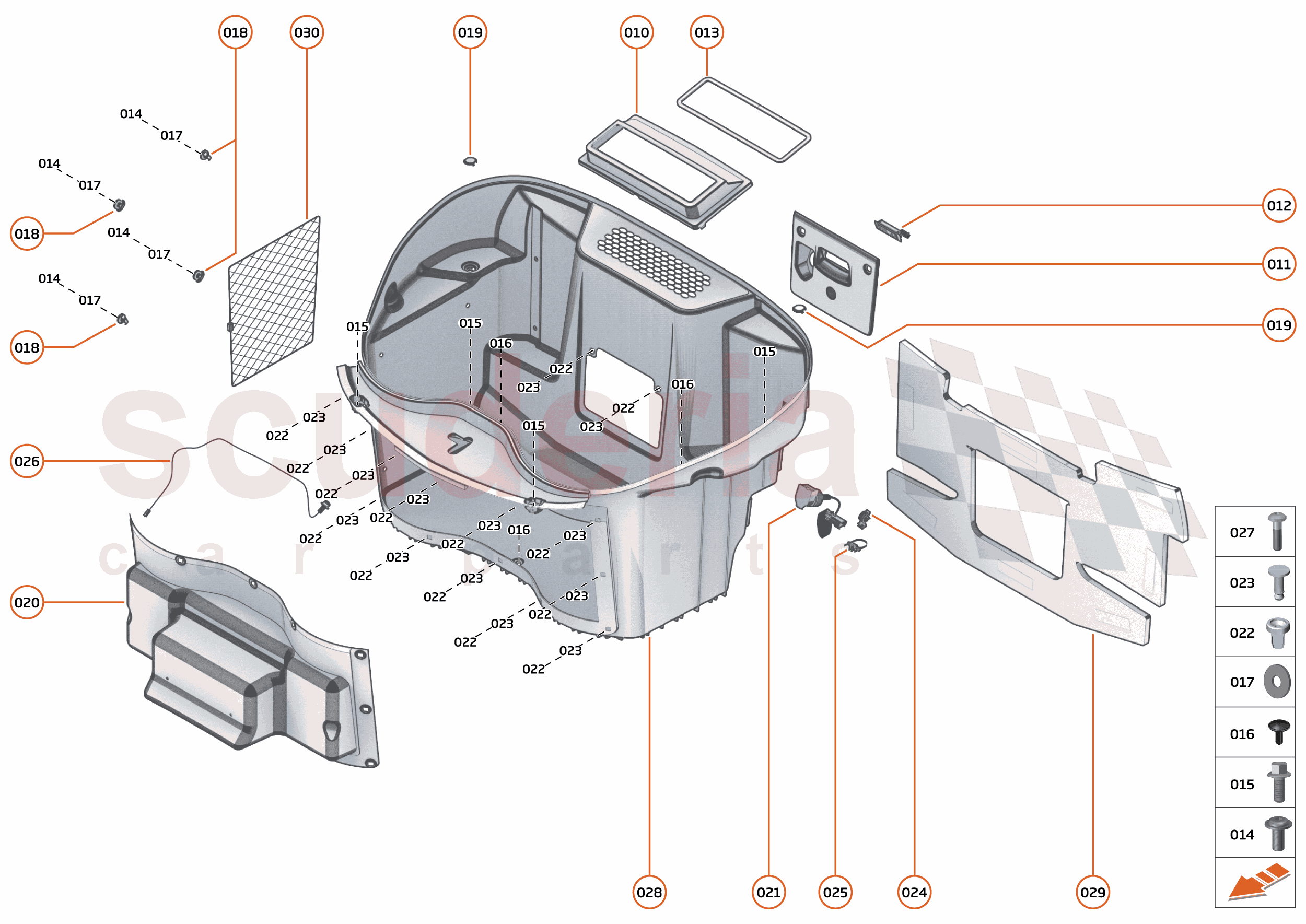11 - EXTERIOR ORNAMENTATION - 11.6 - LUGGAGE of McLaren McLaren McLaren GT