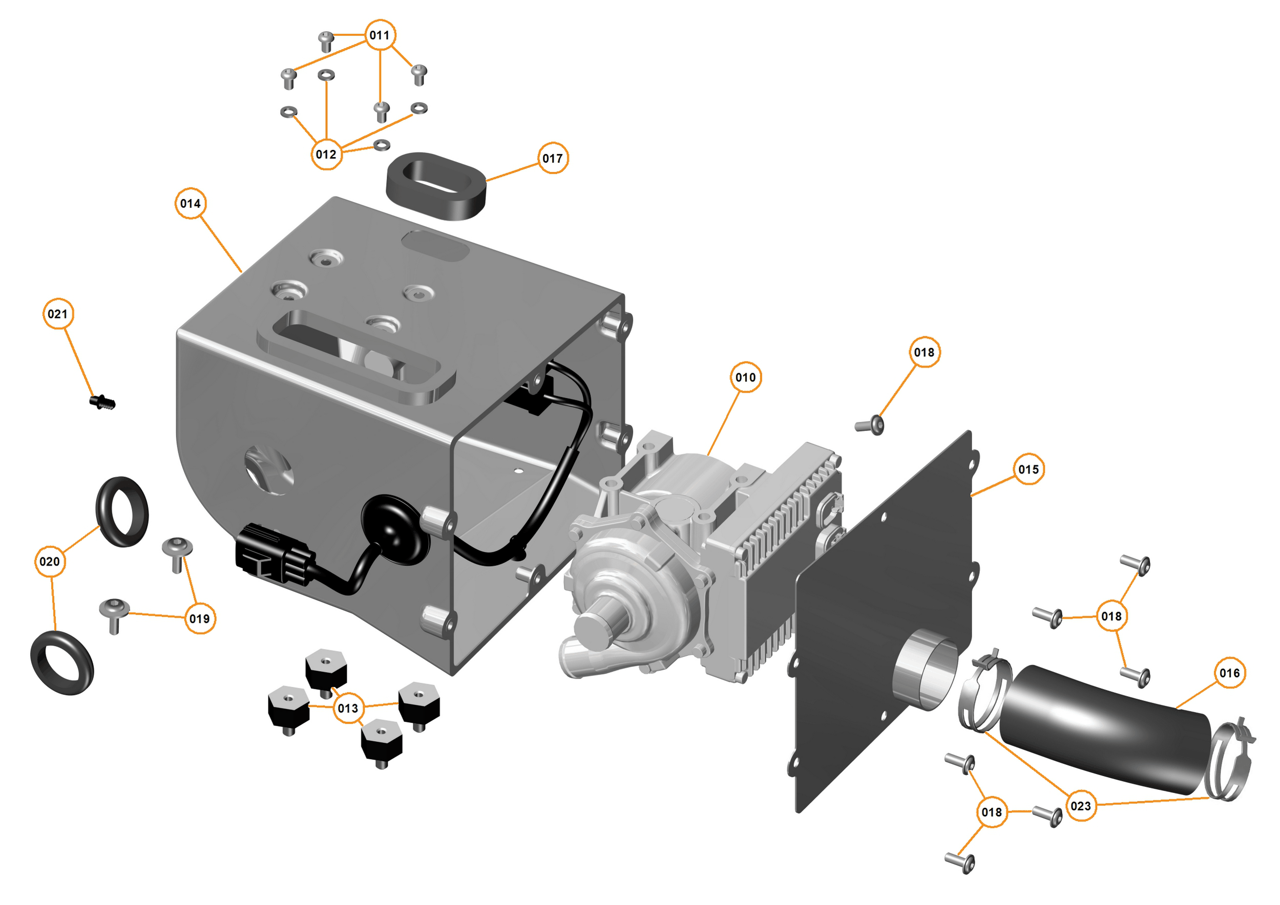 16 - SUSPENSION - FRONT - 16.1 - DAMPER & ACTUATOR ASSEMBLIES FRONT of McLaren McLaren Ultimate Series McLaren P1 Coupe