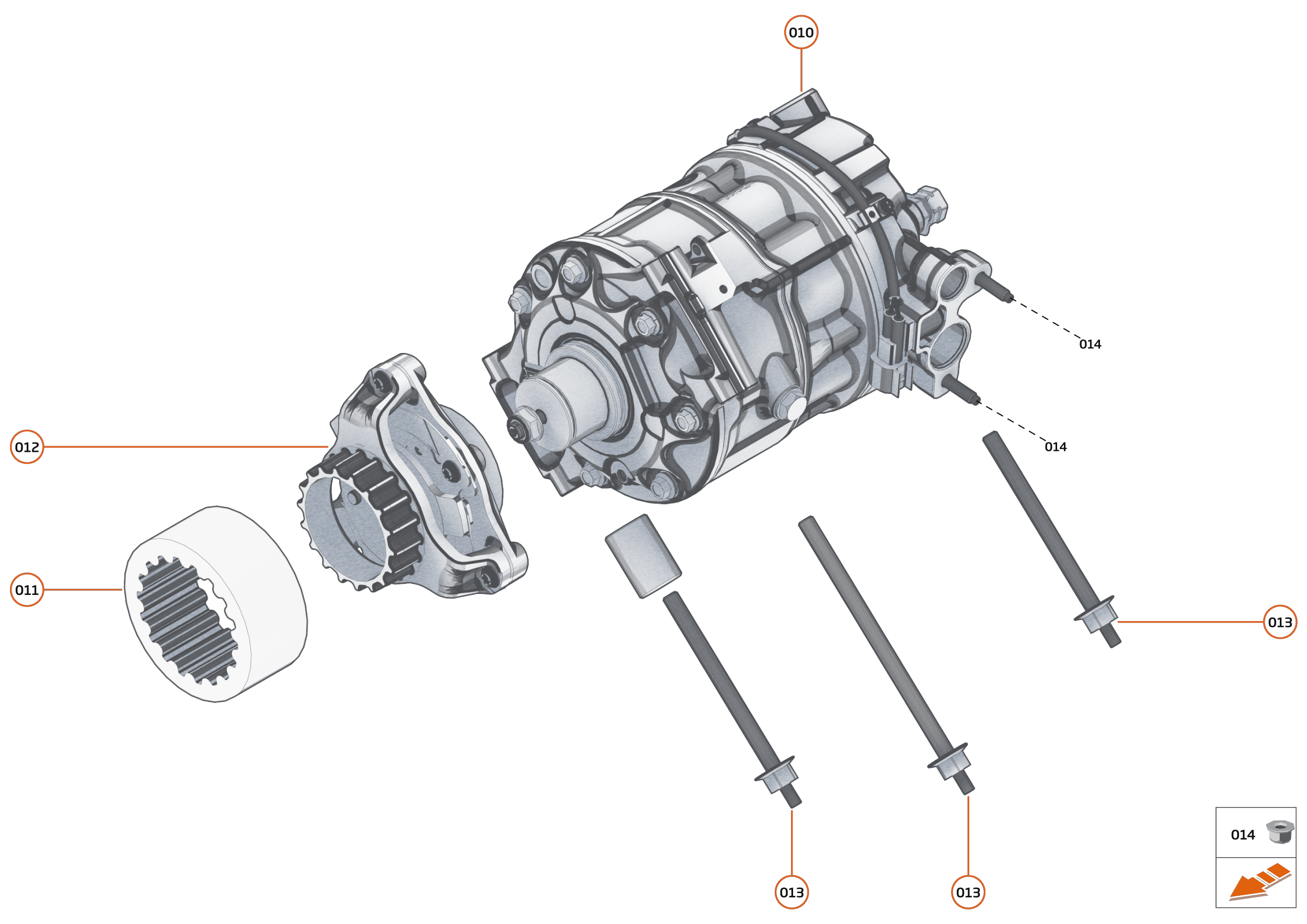 25 - ENGINE ANCILLIARIES - 25.2 - HVAC COMPRESSOR of McLaren McLaren Ultimate Series McLaren Senna