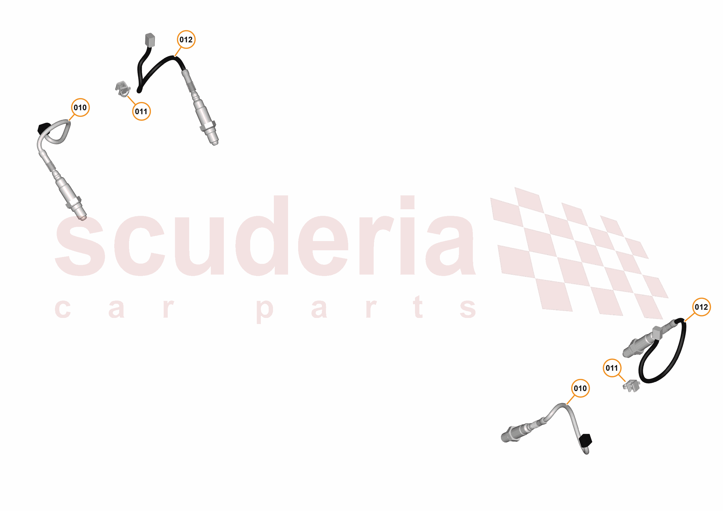 43 - EXHAUST - 43.3 - LAMBDA SENSORS of McLaren McLaren McLaren 570S Spider
