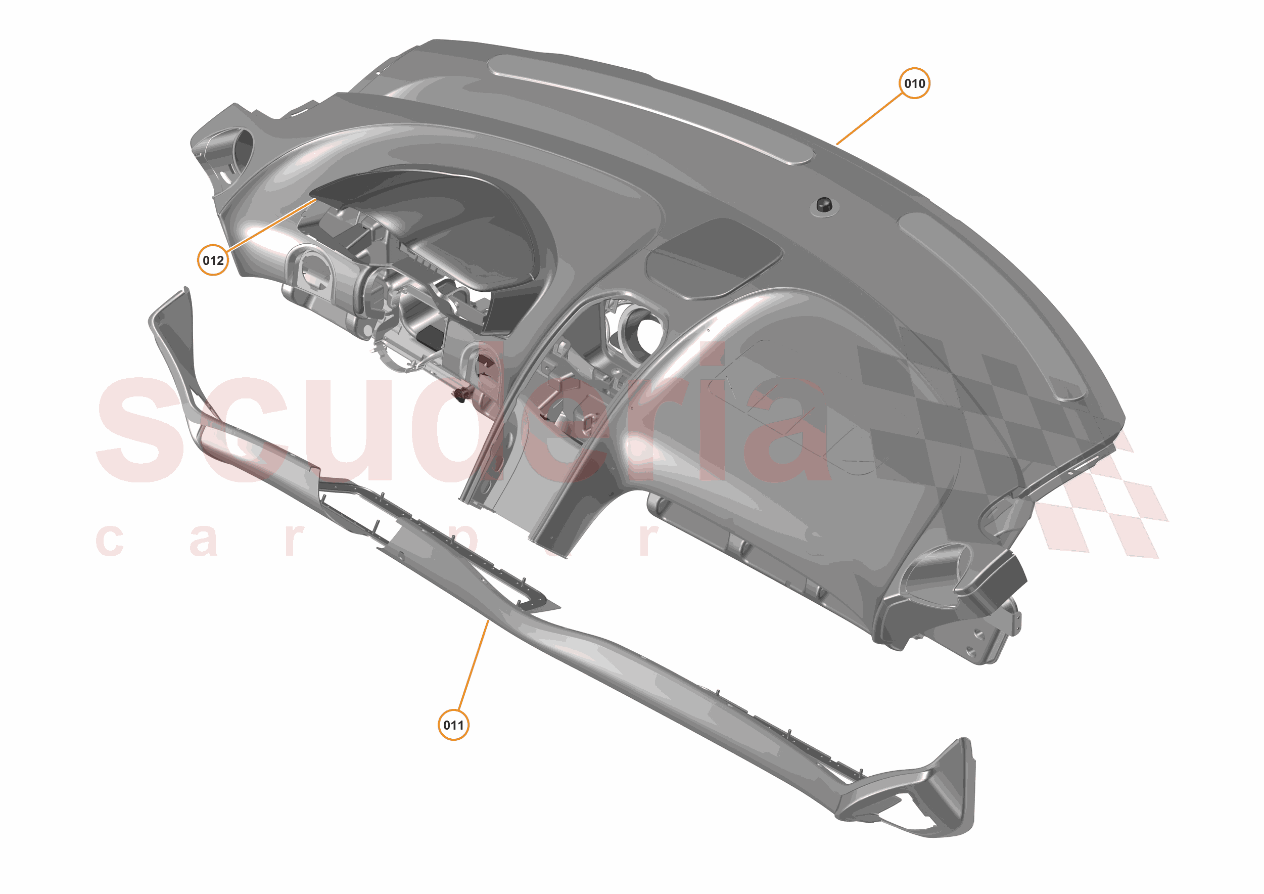28 - N1 - FACIA - 28.2 - 01 - FACIA ASSEMBLY of McLaren McLaren McLaren 675LT Coupe