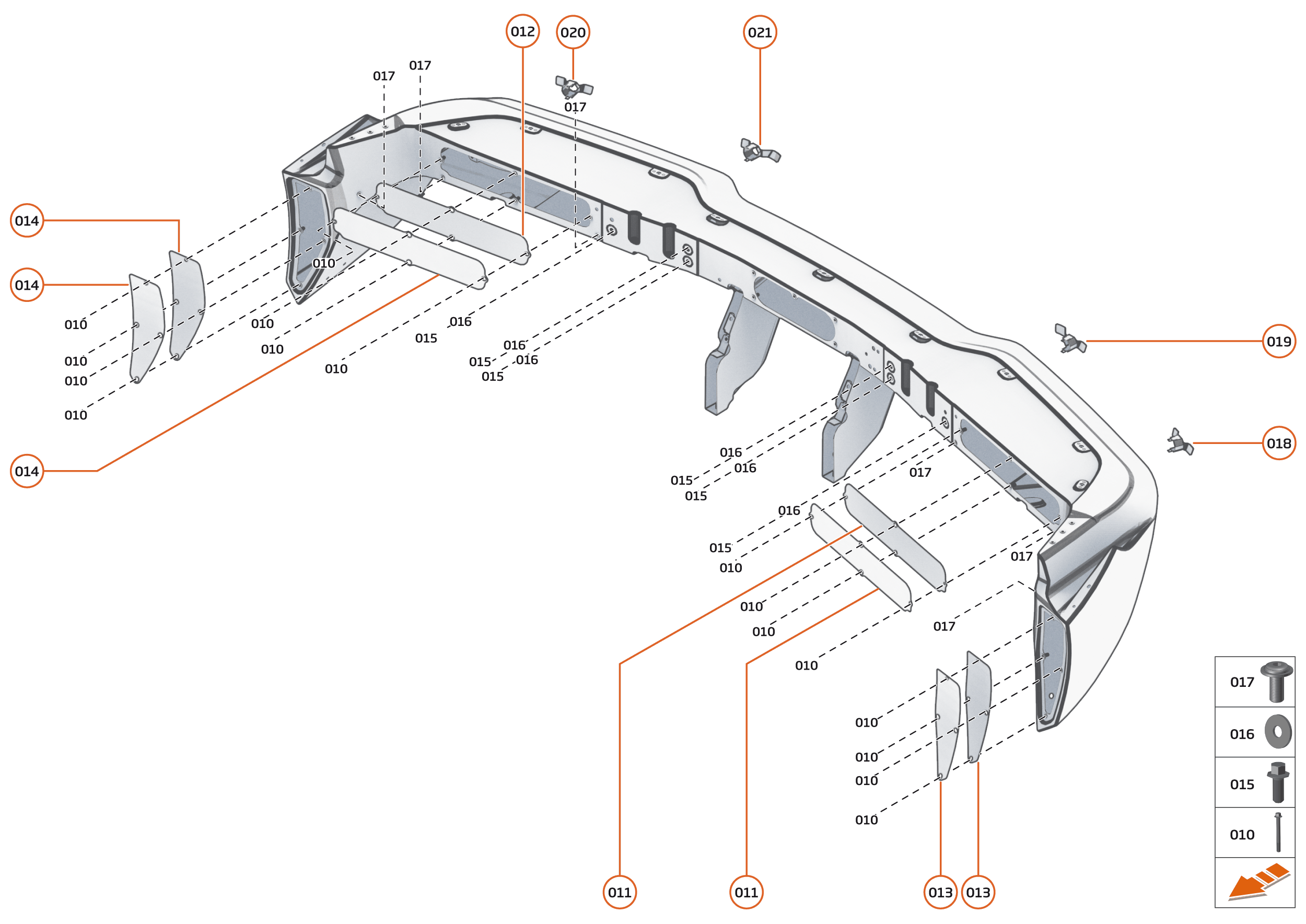 3 - REAR STRUCTURES - 3.2 - REAR CRASH STRUCTURE of McLaren McLaren Ultimate Series McLaren Senna