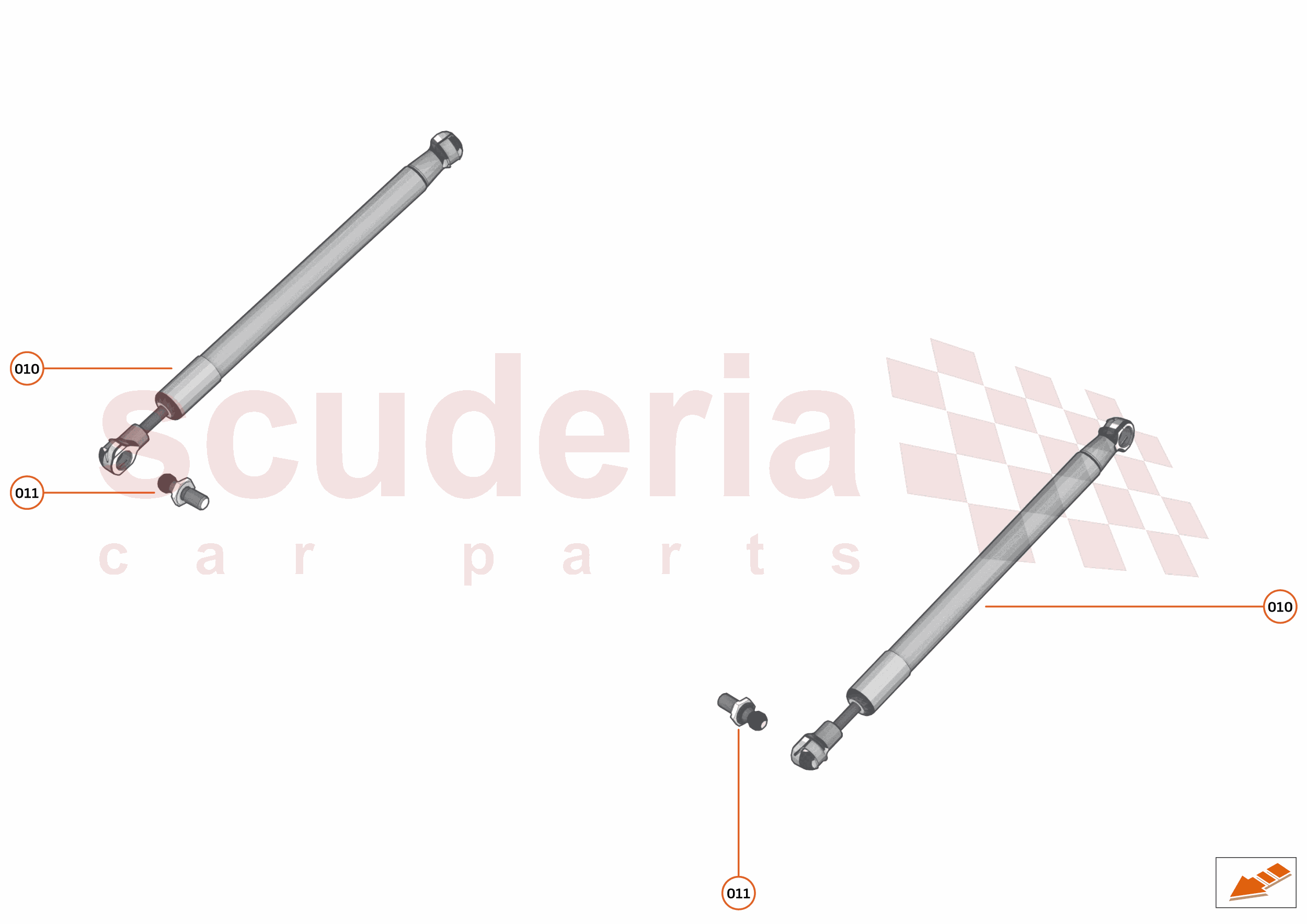 12 - EXTERIOR ORNAMENTATION - 11.8 - BONNET GAS STRUT of McLaren McLaren McLaren Artura