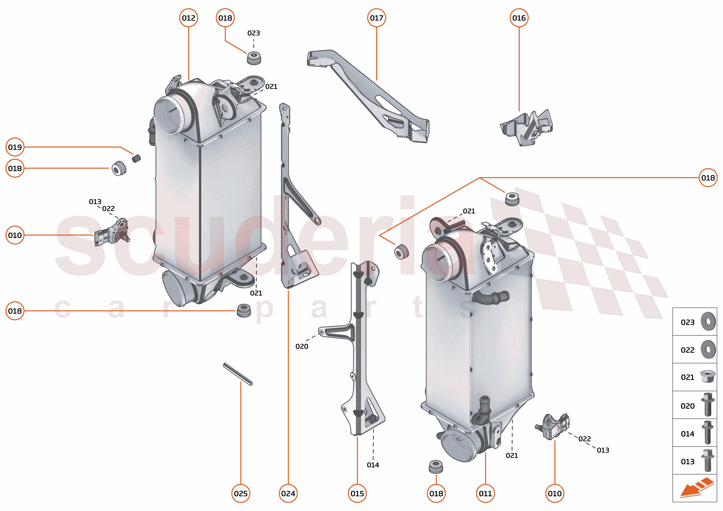 26 - AIR INDUCTION SYSTEMS AIS - 26.3 - AIS CHARGE AIR COOLING SYSTEM of McLaren McLaren McLaren Artura