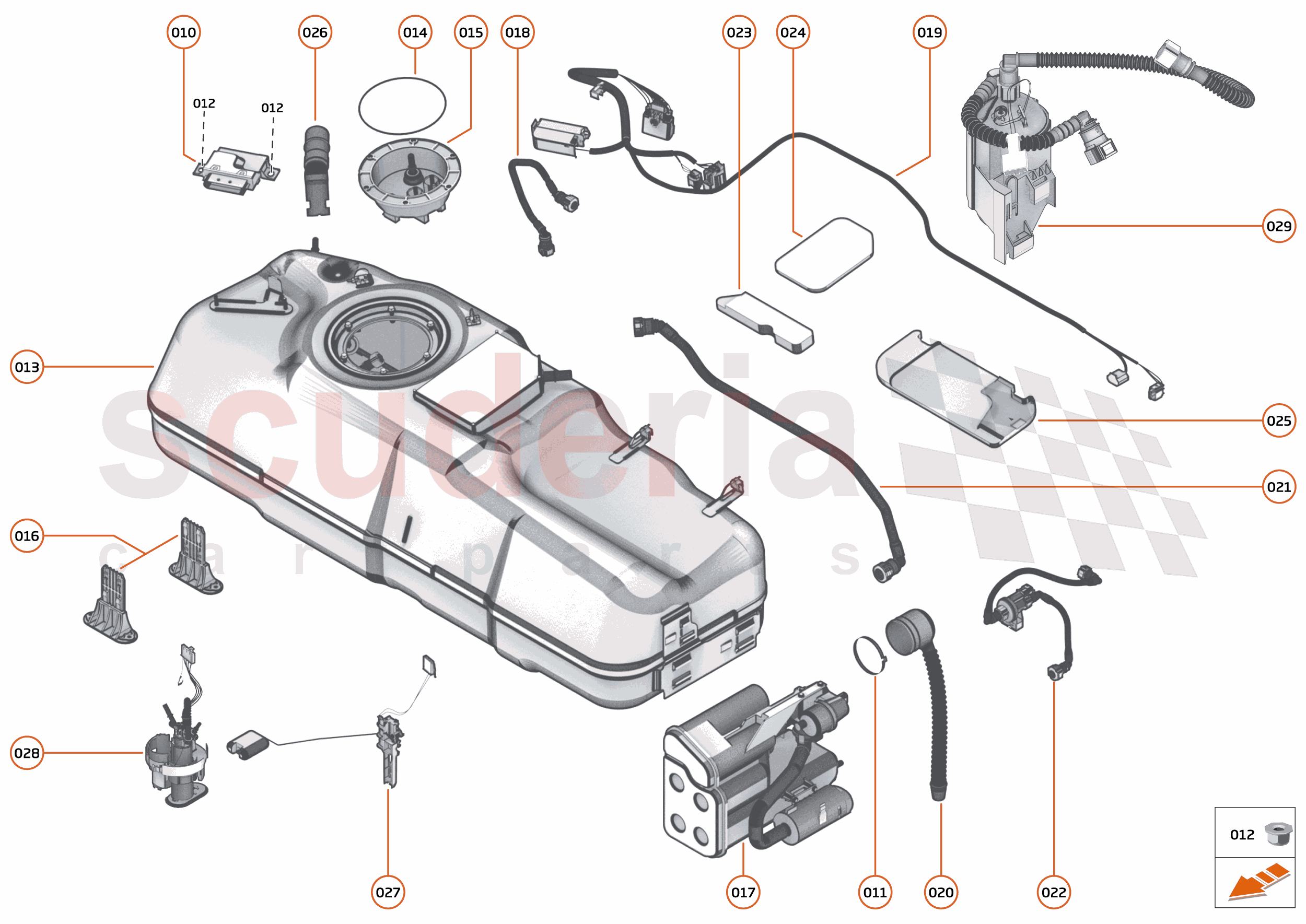 29 - FUEL SYSTEM - 29.1 - FUEL TANK of McLaren McLaren McLaren Artura