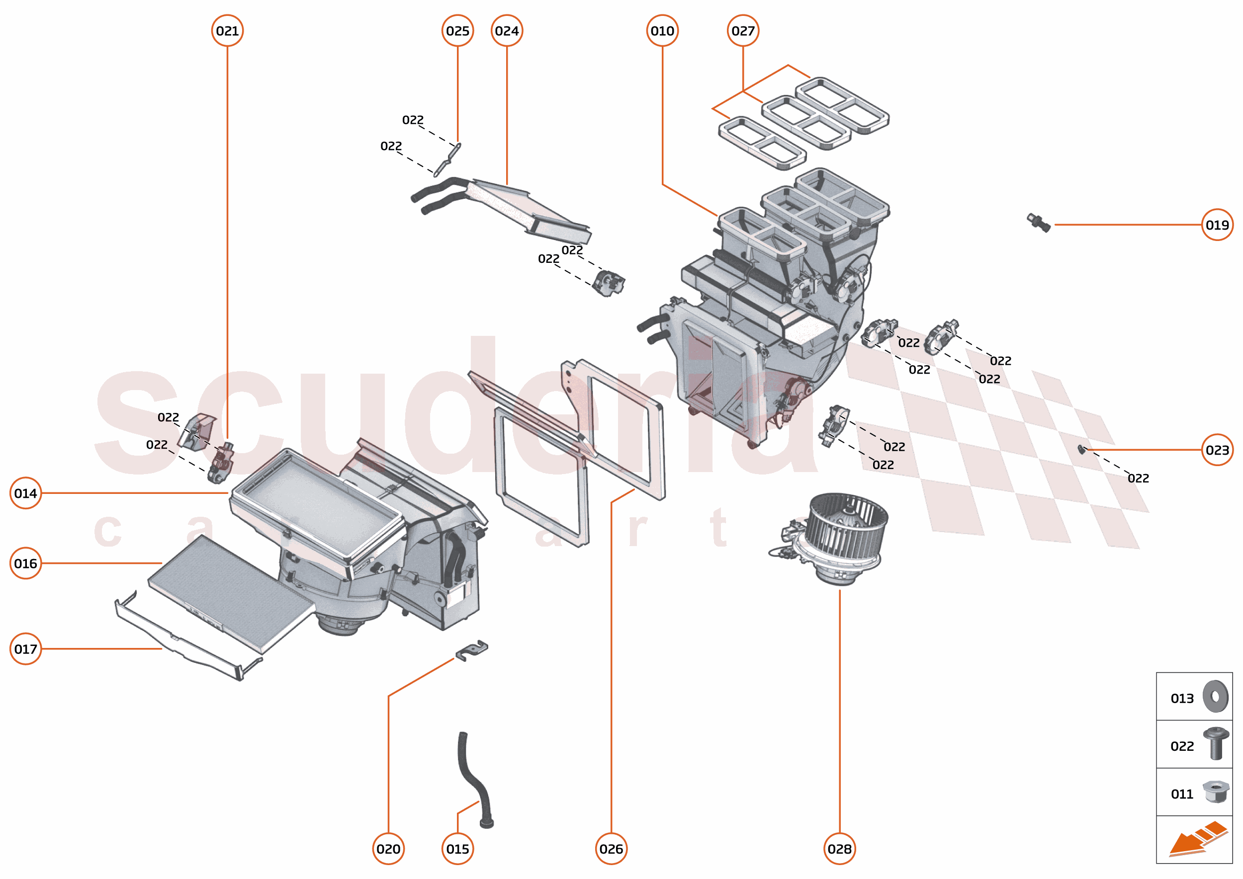 15 - HVAC - 15.1 - HVAC INLET AND DISTRIBUTION of McLaren McLaren McLaren 600LT